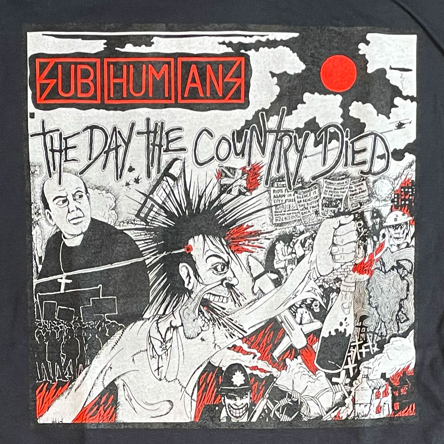 SUBHUMANS Tシャツ The Day The Country Died