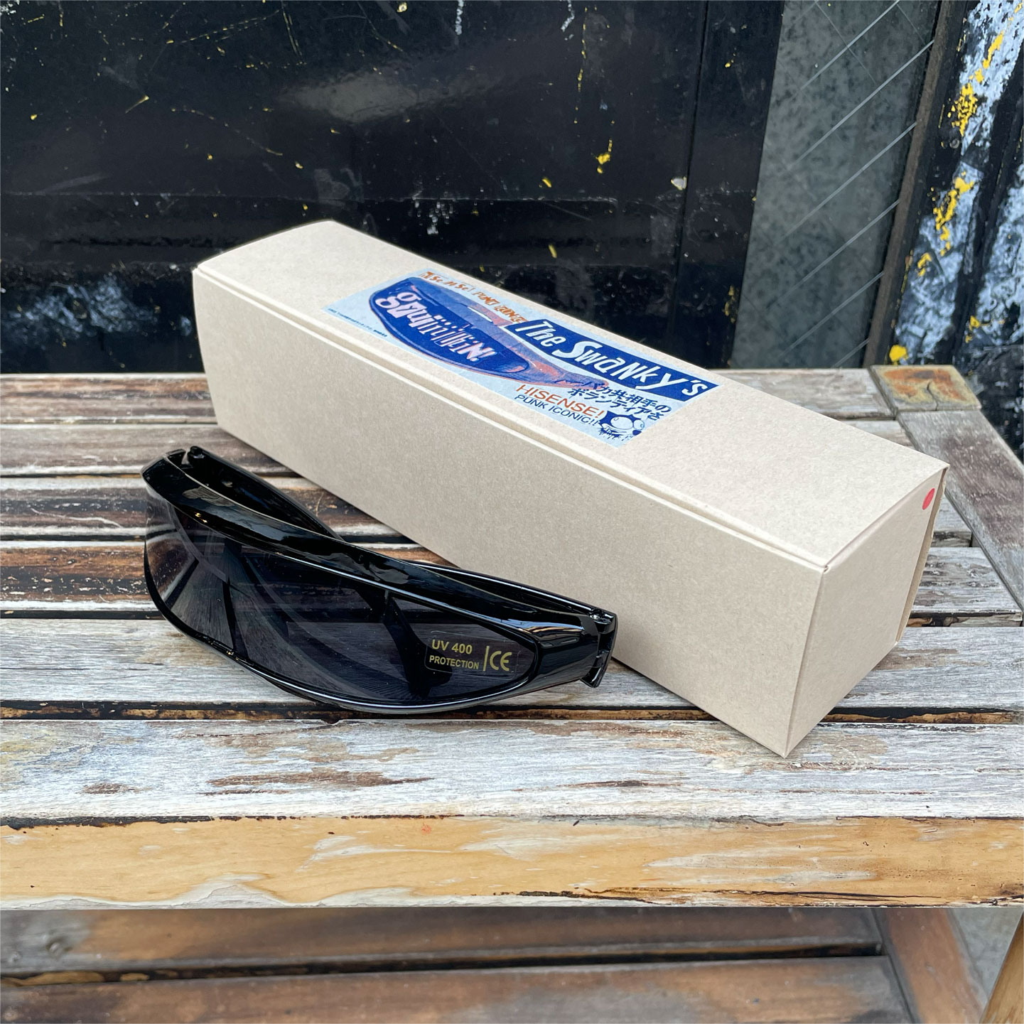 THE SWANKY'S サングラス BLACK