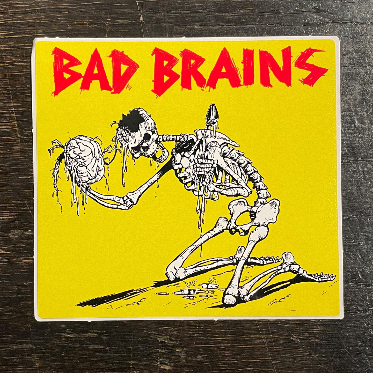 BAD BRAINS ステッカー BRAINS