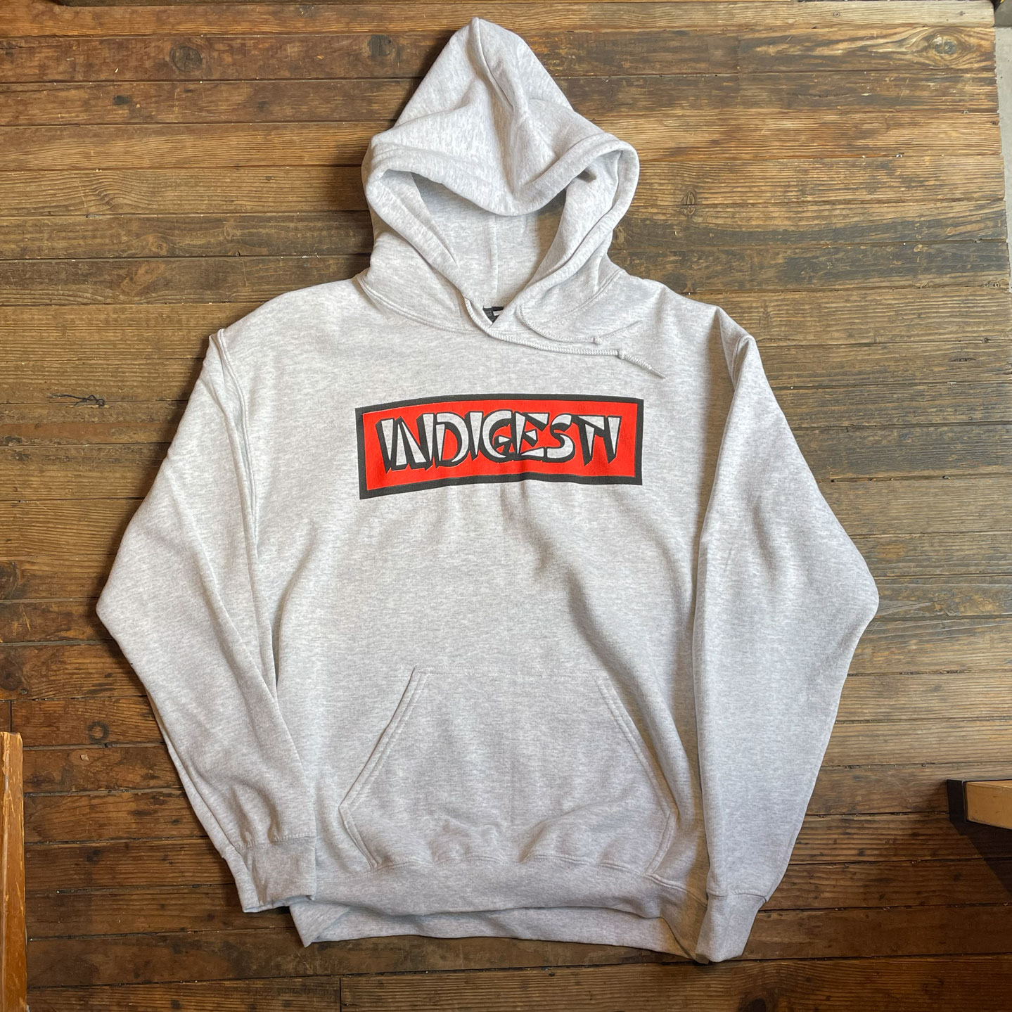 INDIGESTI パーカー LOGO