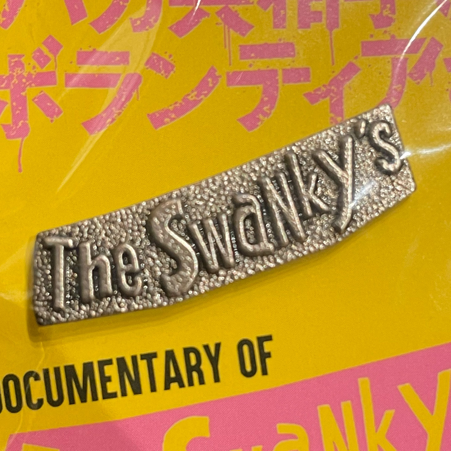 THE SWANKY'S ピンバッジ LOGO