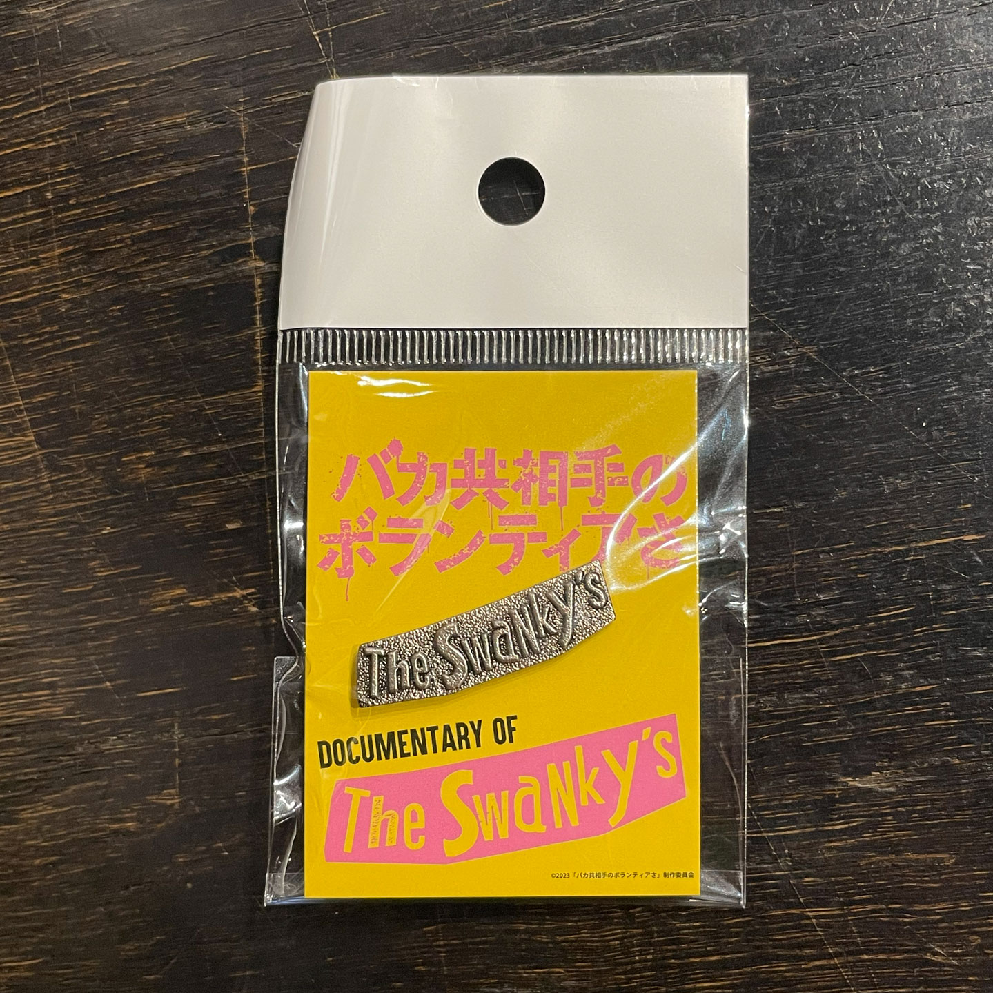 THE SWANKY'S ピンバッジ LOGO