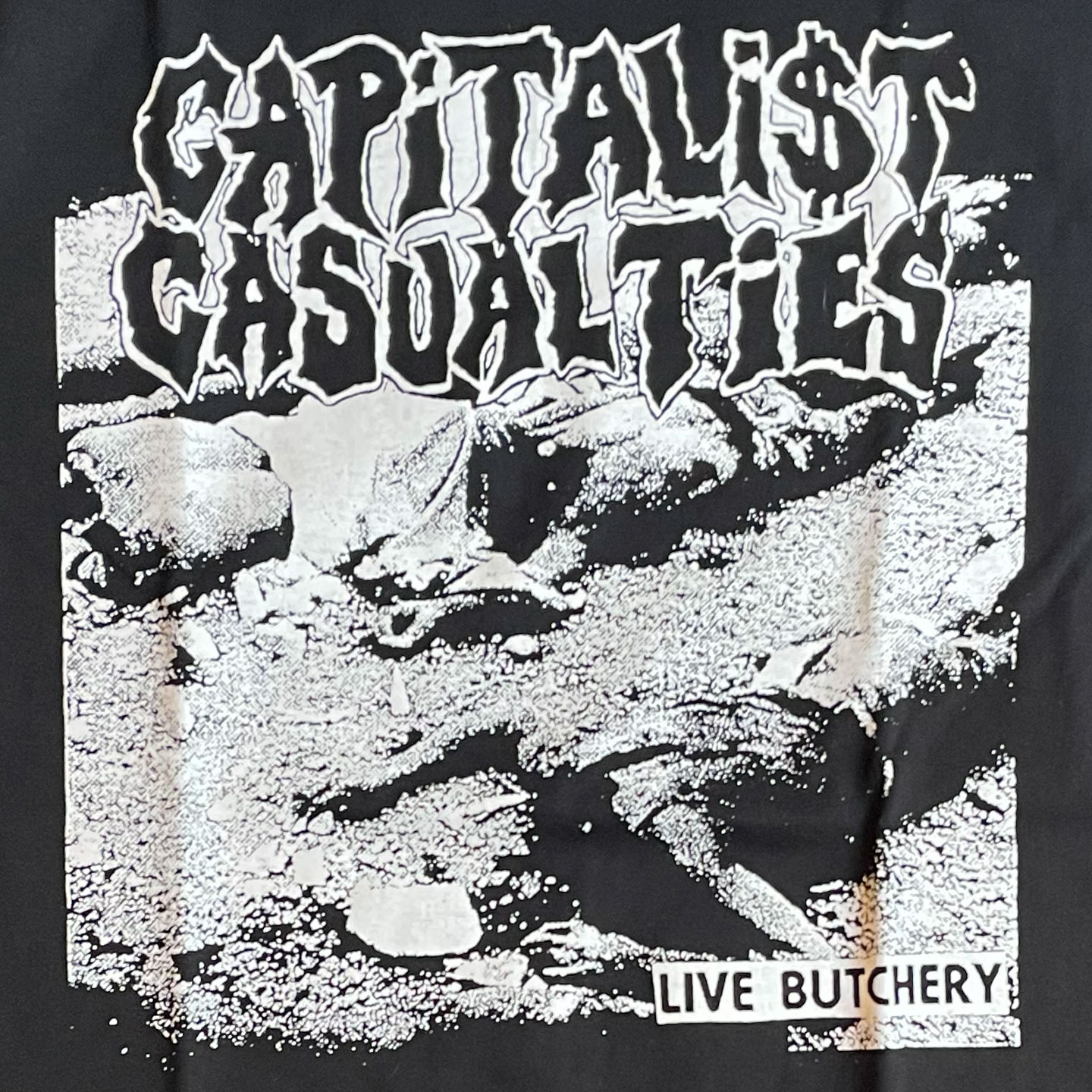 CAPITALIST CASUALTIES Tシャツ LIVE BUTCHERY