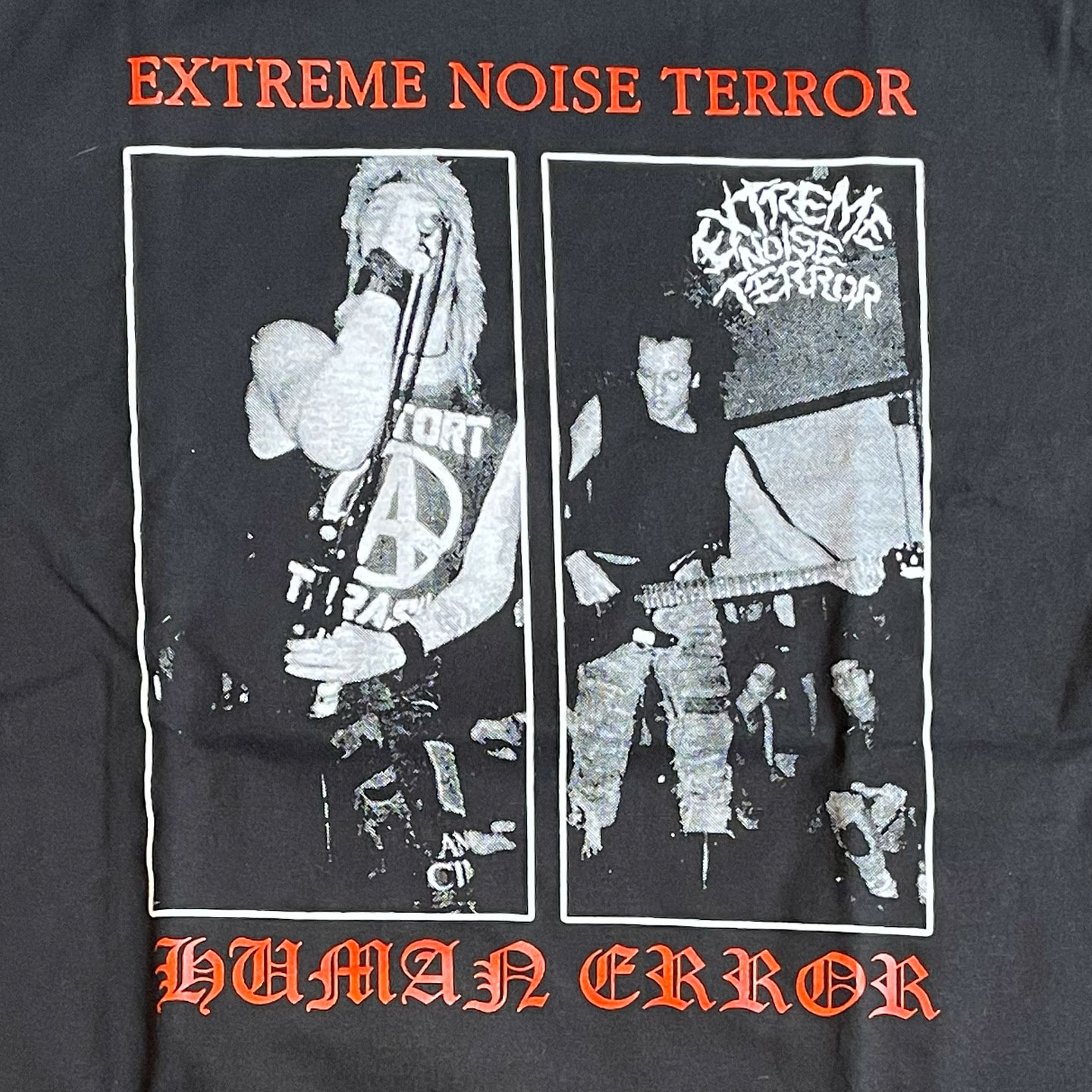 EXTREME NOISE TERROR Tシャツ HUMAN ERROR