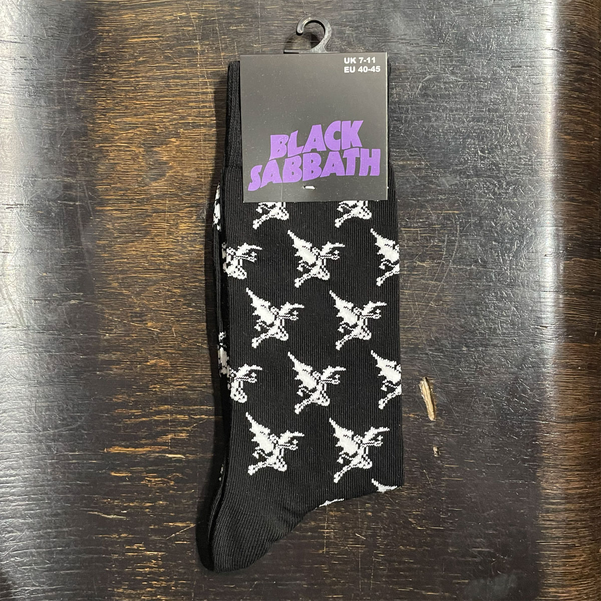 BLACK SABBATH ソックス  総柄 オフィシャル