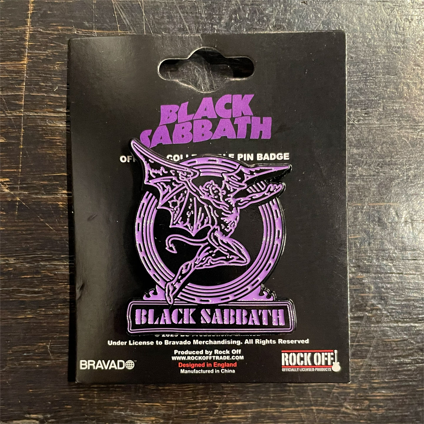 BLACK SABBATH ピンバッジ Devil