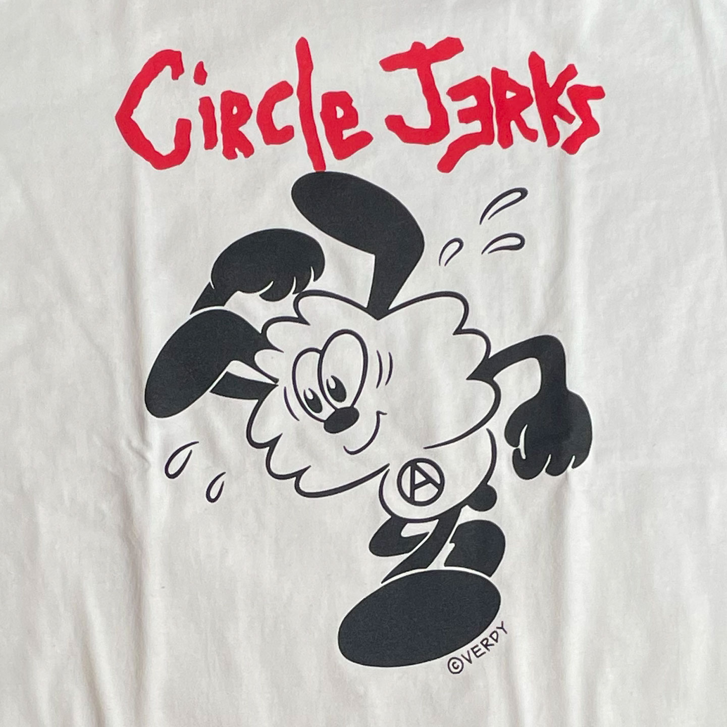 CIRCLE JERKS x VERDY Tシャツ WHITE Ltd!!!