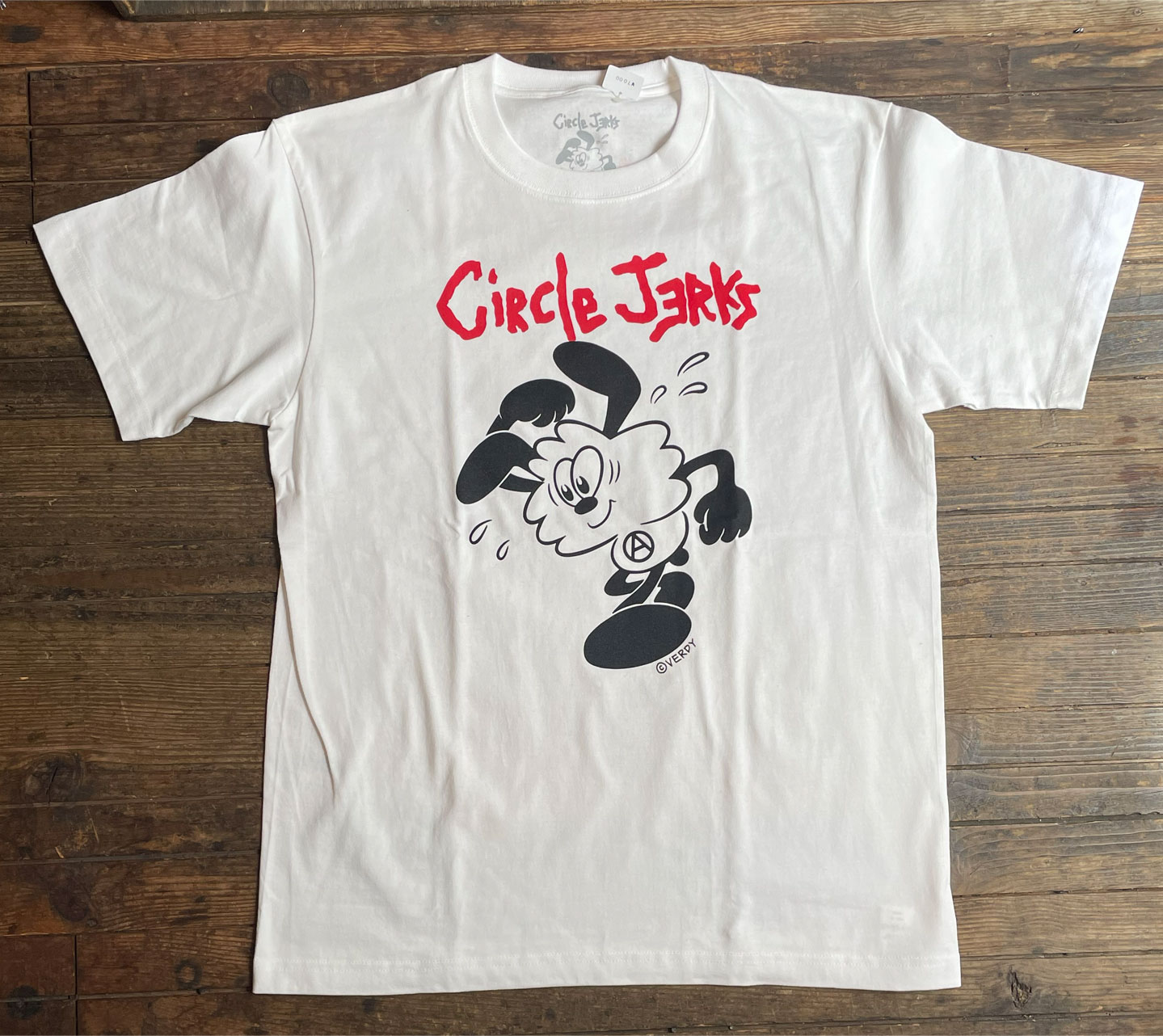 CIRCLE JERKS x VERDY Tシャツ WHITE Ltd!!!