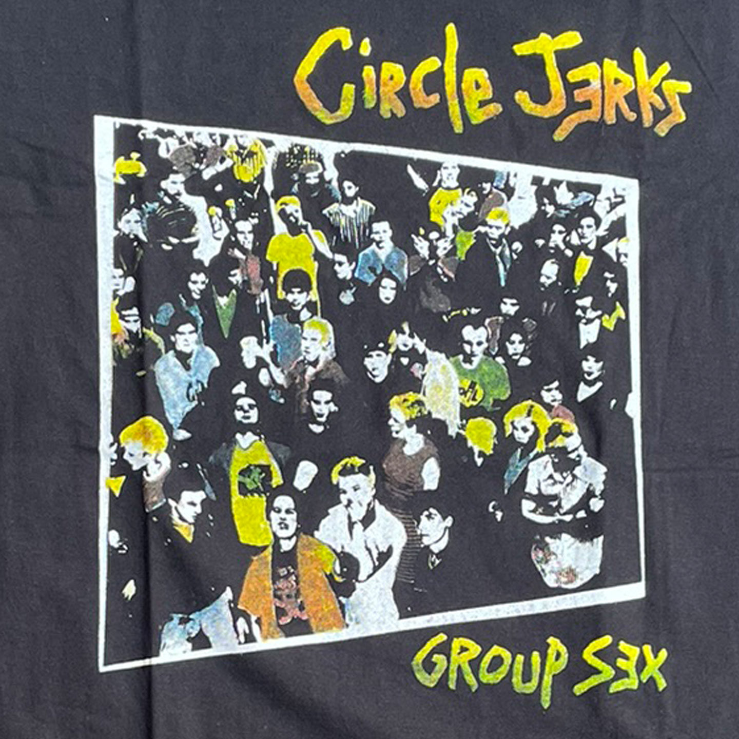 CIRCLE JERKS Tシャツ Group Sex
