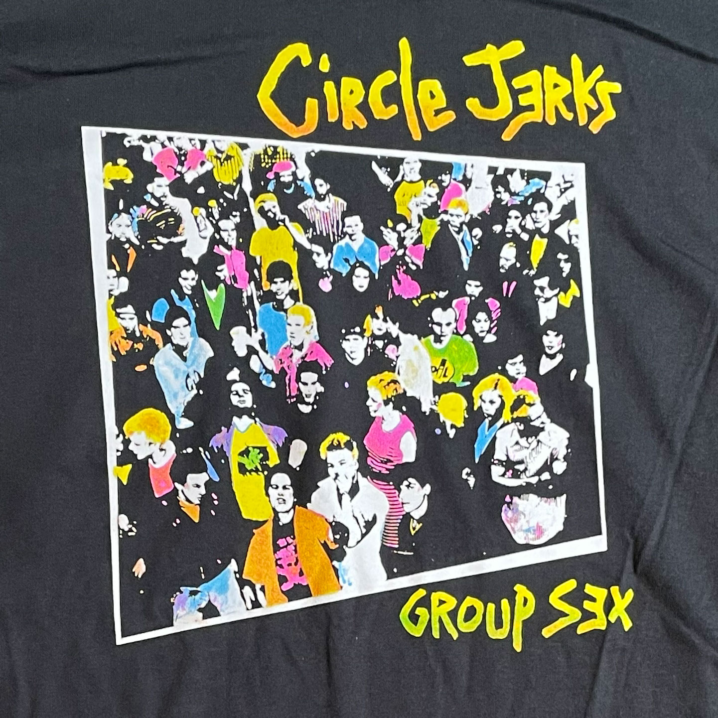 CIRCLE JERKS Tシャツ Group Sex オフィシャル！