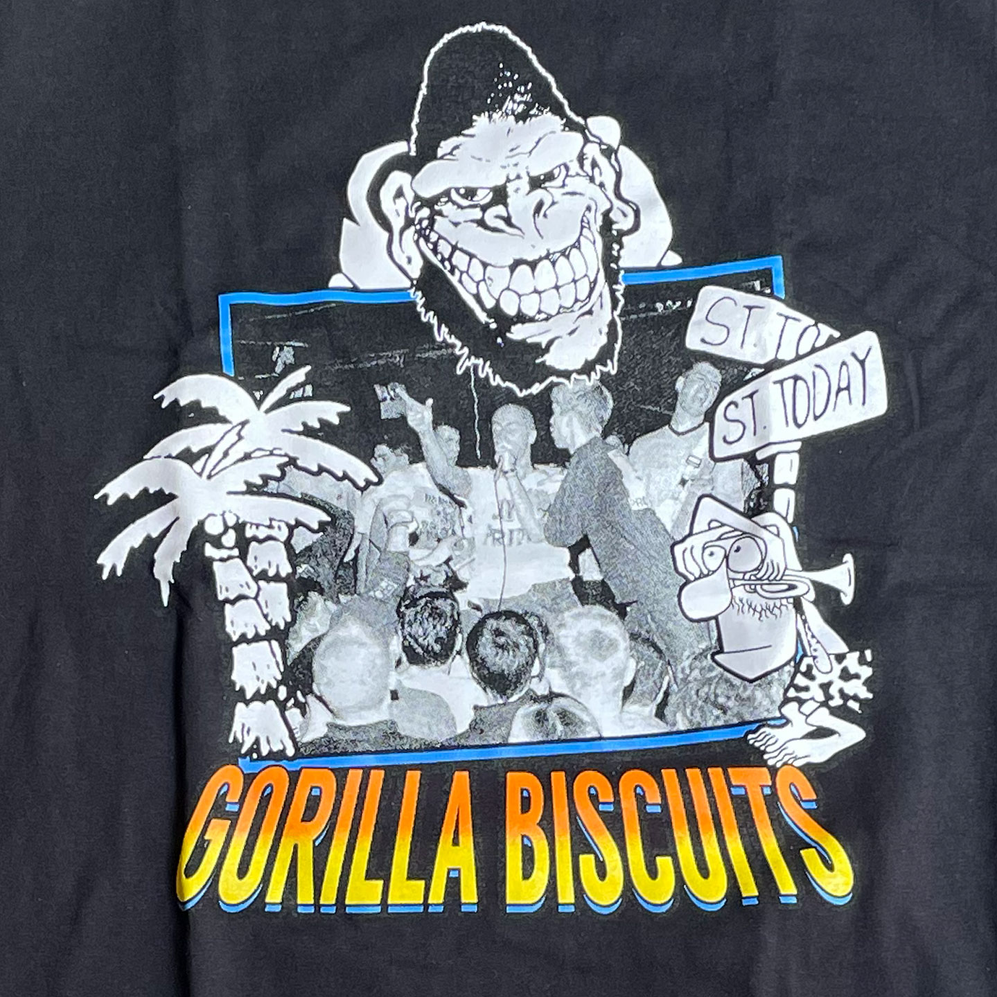 GORILLA BISCUITS Tシャツ S.T TODAY