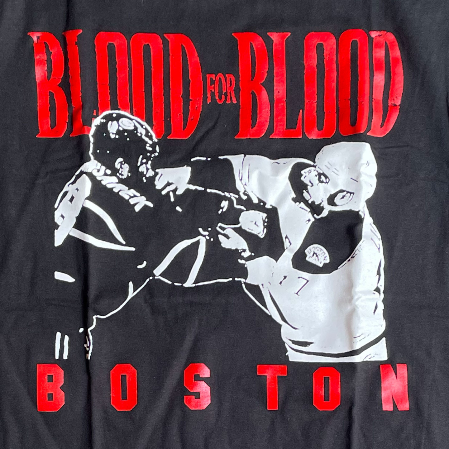 BLOOD FOR BLOOD Tシャツ BOSTON