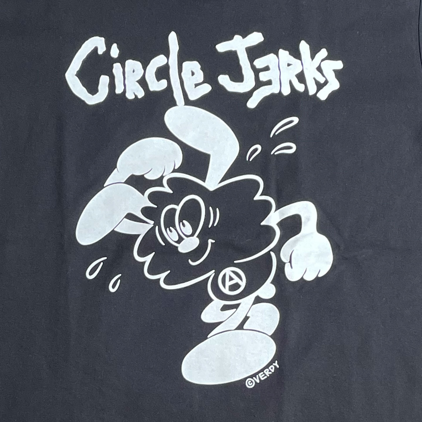 CIRCLE JERKS x VERDY Tシャツ BLACK Ltd!!!