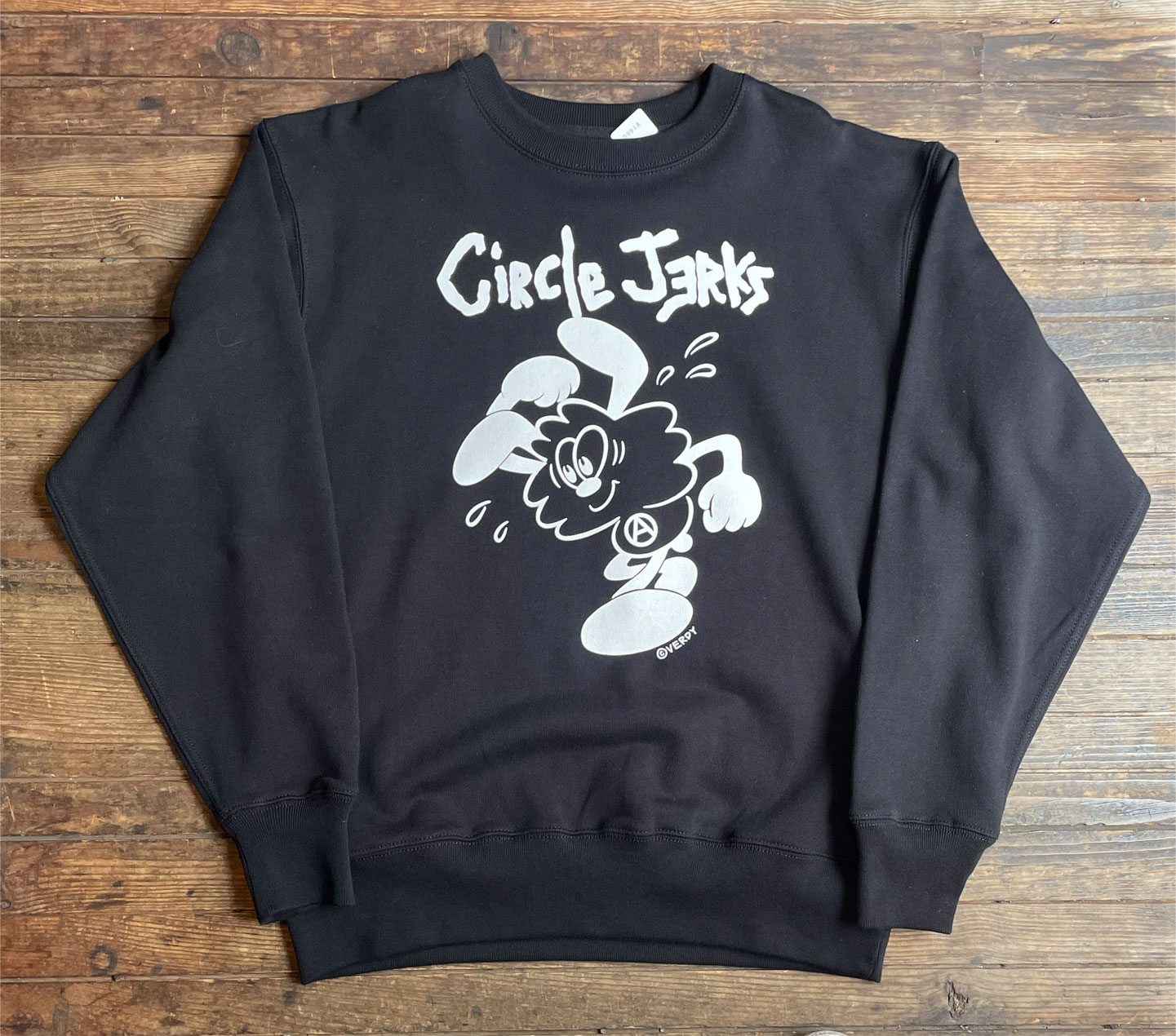 CIRCLE JERKS x VERDY スウェット BLACK Ltd!!!