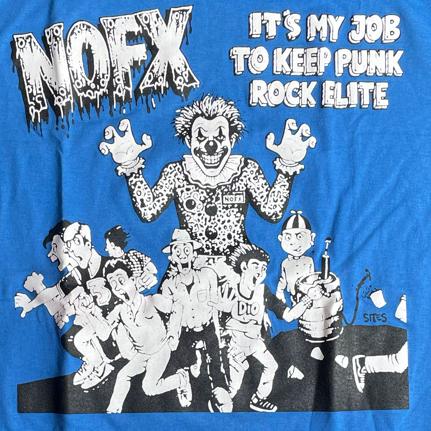 NOFX Tシャツ It's My Job To Keep Punk Rock Elite