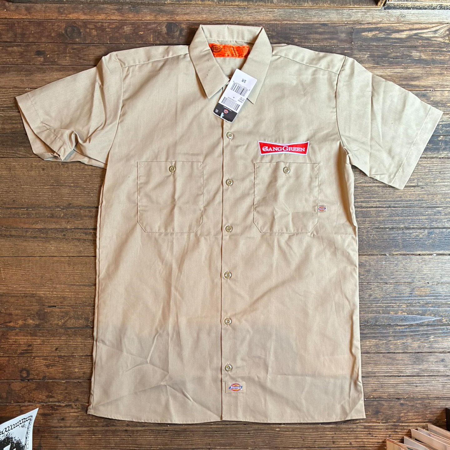 GANG GREEN ワークシャツ BUD Desert Sand