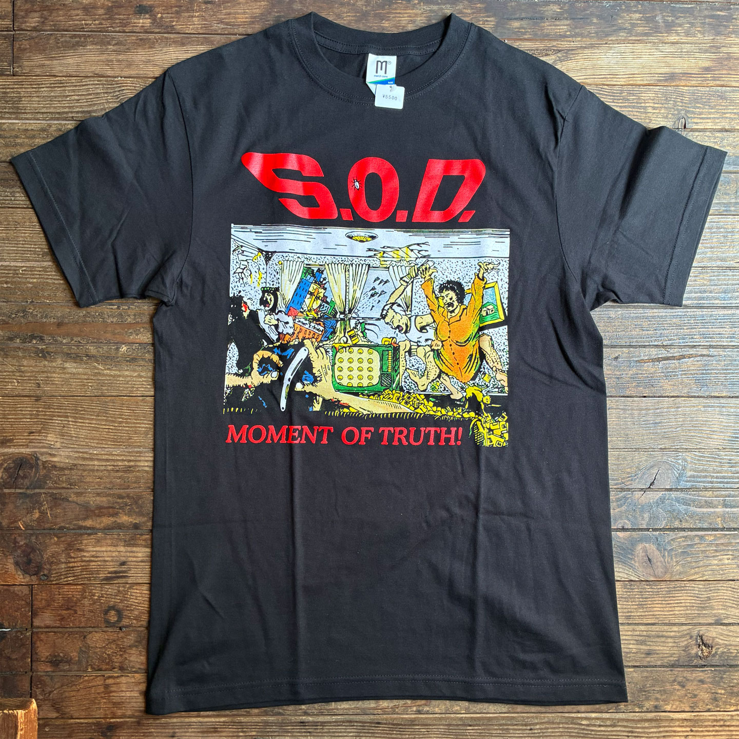 S.O.D Tシャツ MOMENT OF TRUTH!