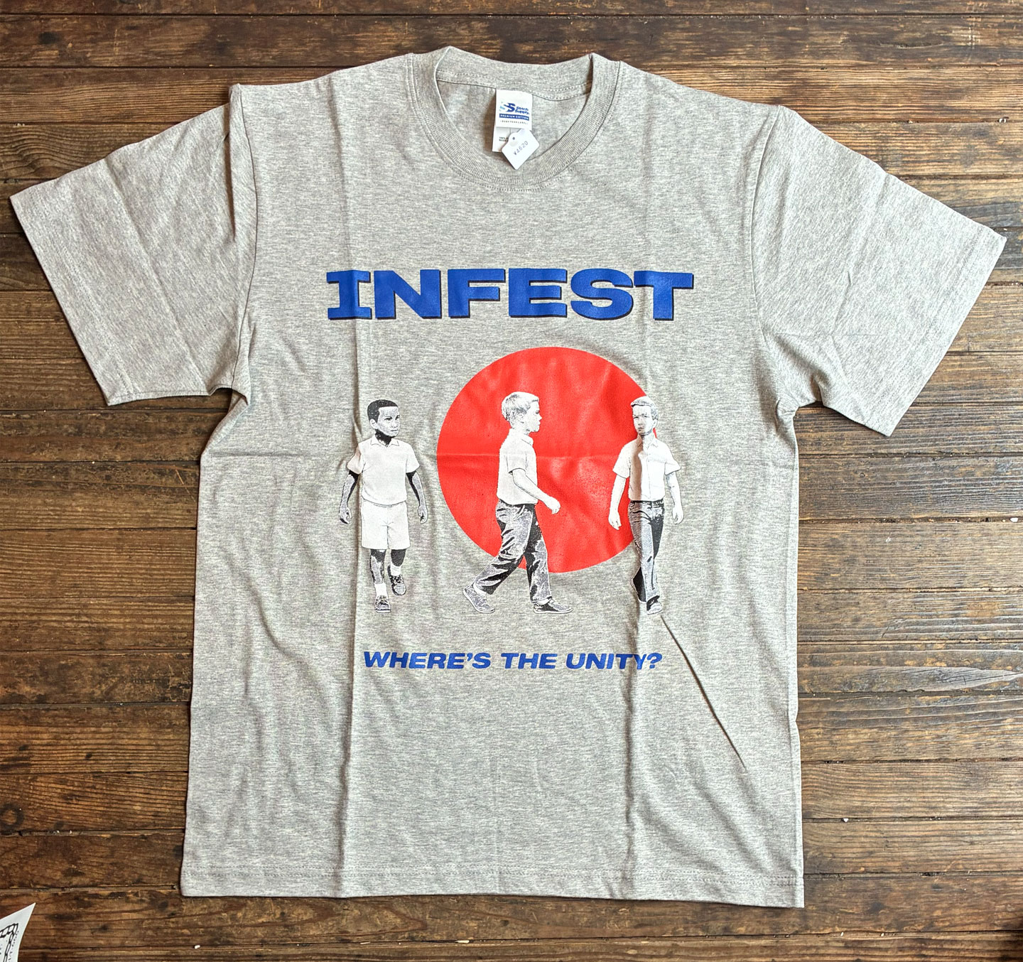 INFEST Tシャツ WHERE'S THE UNITY？