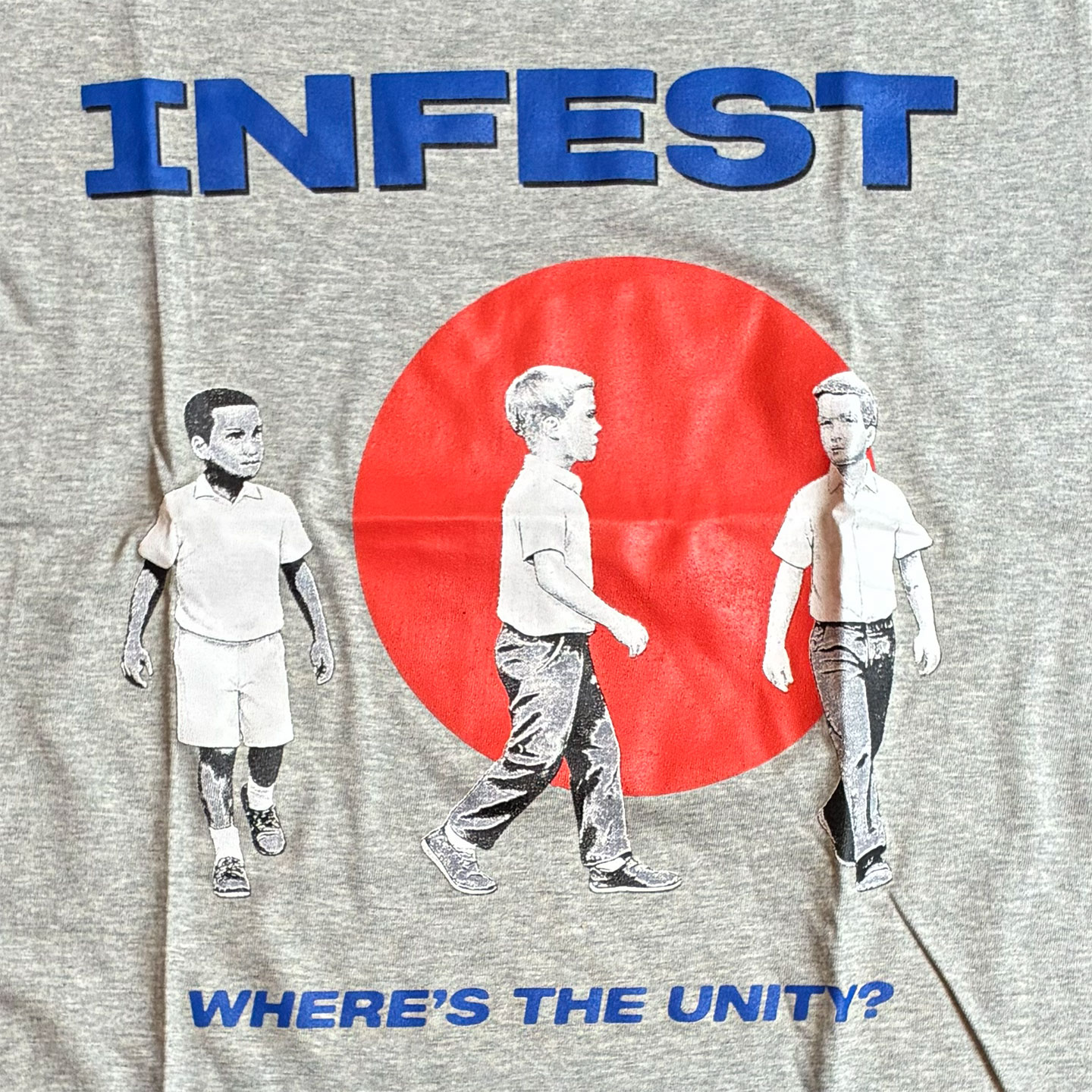 INFEST Tシャツ WHERE'S THE UNITY？