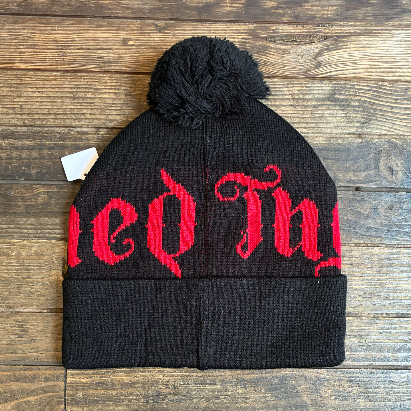 THE DAMNED ボンボンニット帽 LOGO オフィシャル