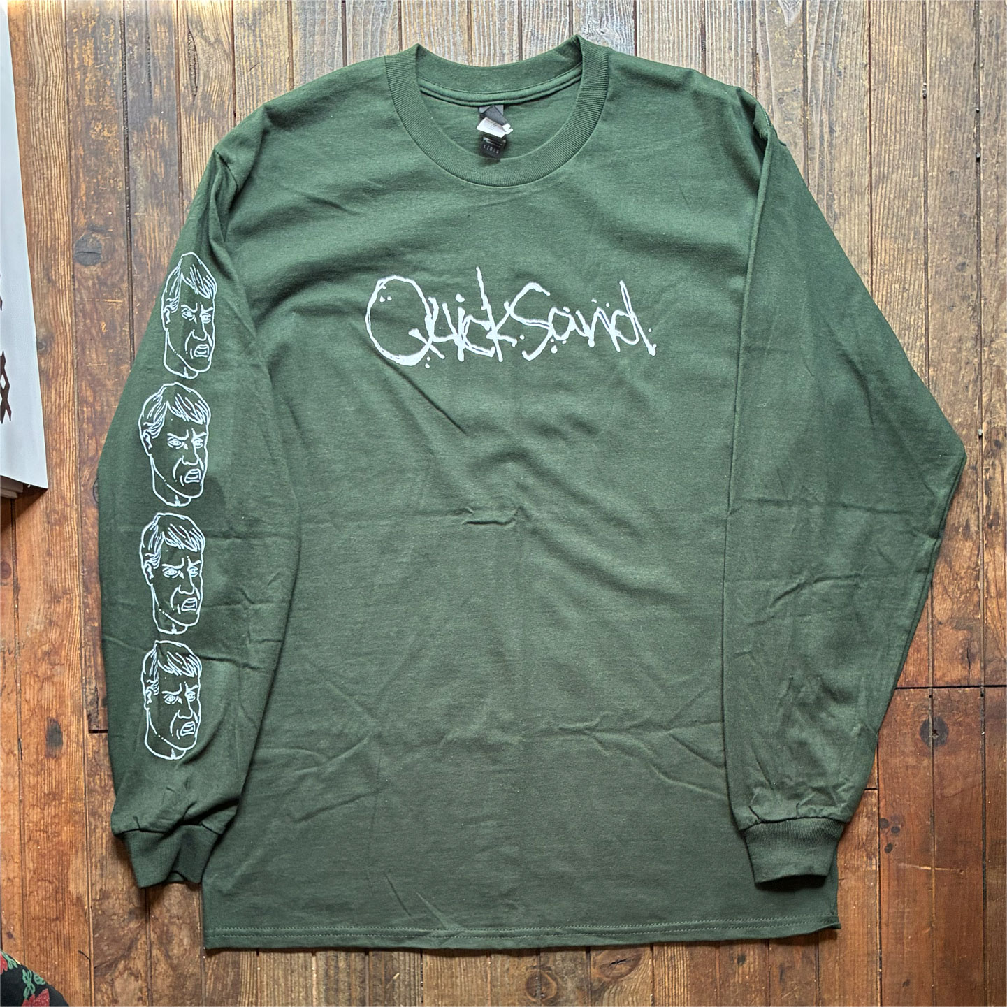 QUICKSAND ロングスリーブTシャツ LOGO