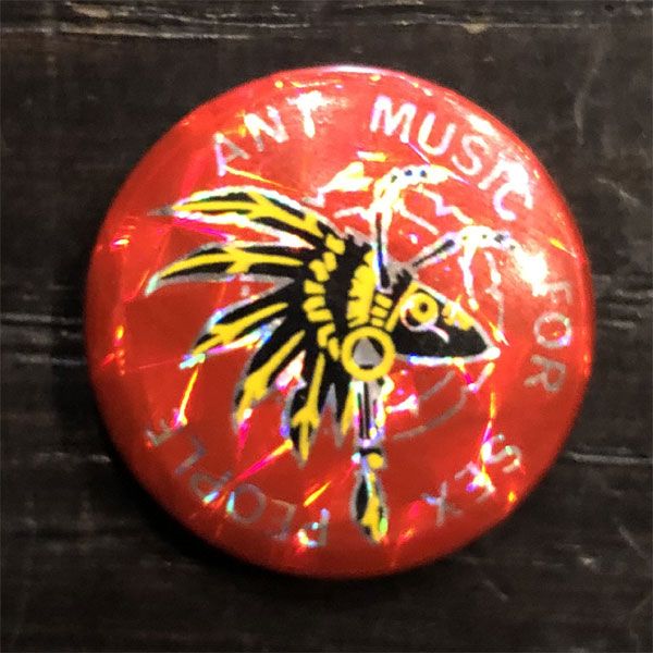 ADAM AND THE ANTS レア小バッジ ANT MUSIC FOR SEX PEOPLE