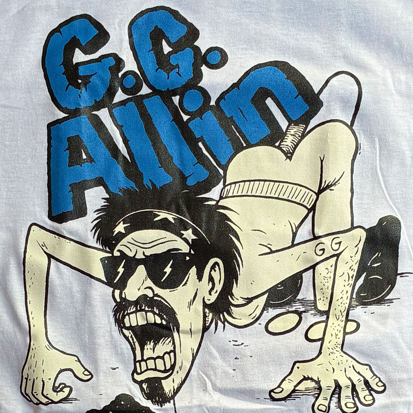 GG Allin Tシャツ BITE IT YOU SCUM