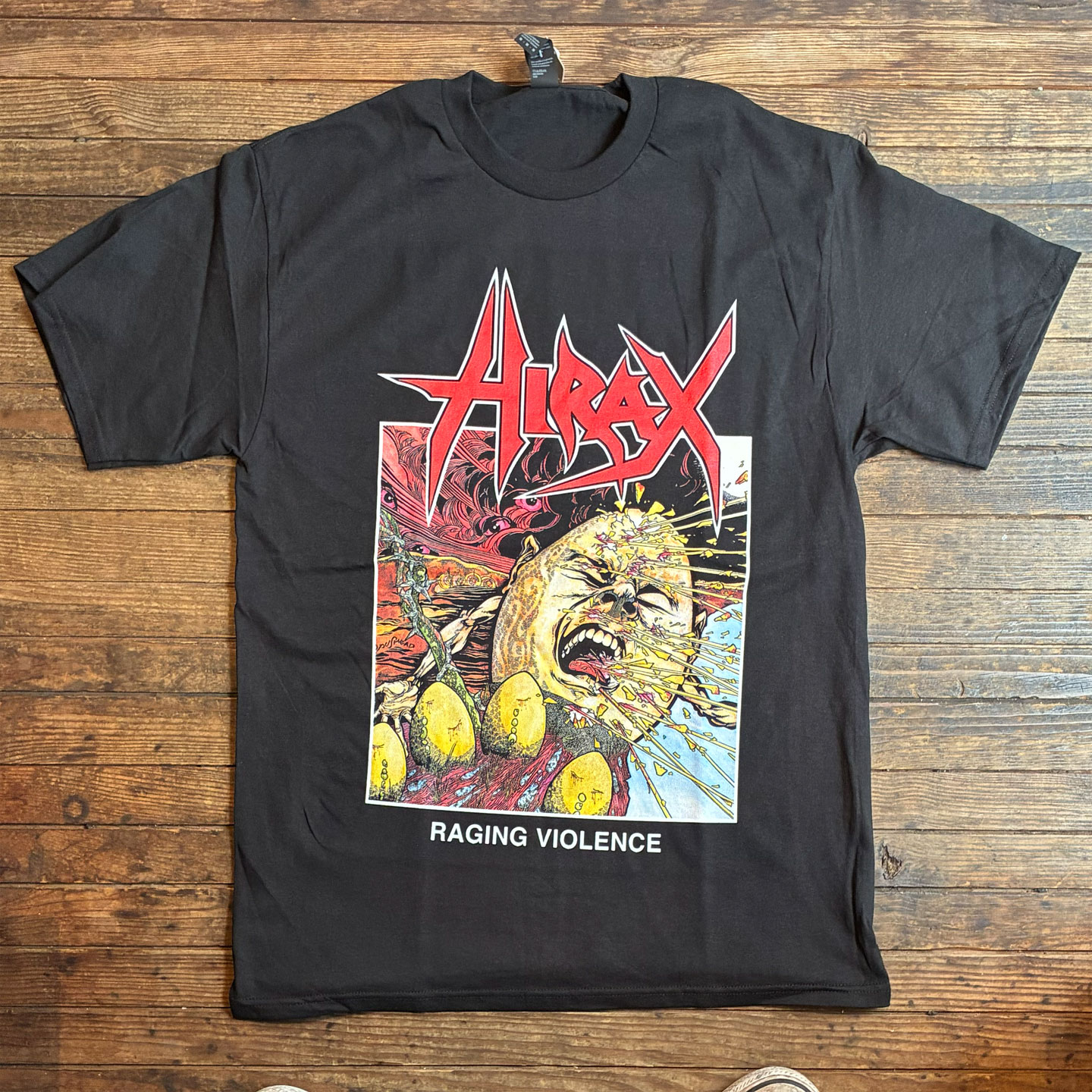 HIRAX Tシャツ RAGING VIOLENCE オフィシャル！