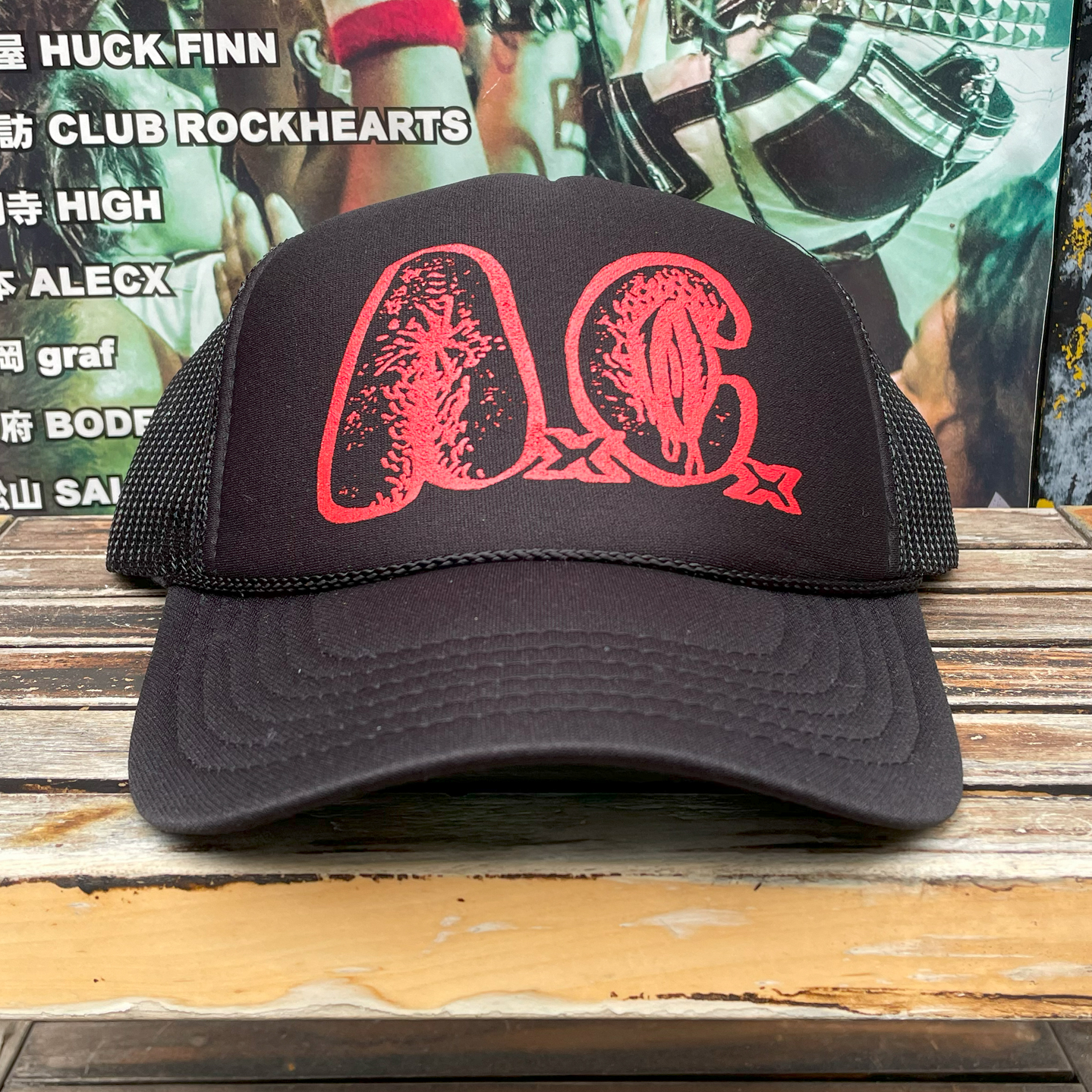 AxCx メッシュCAP LOGO