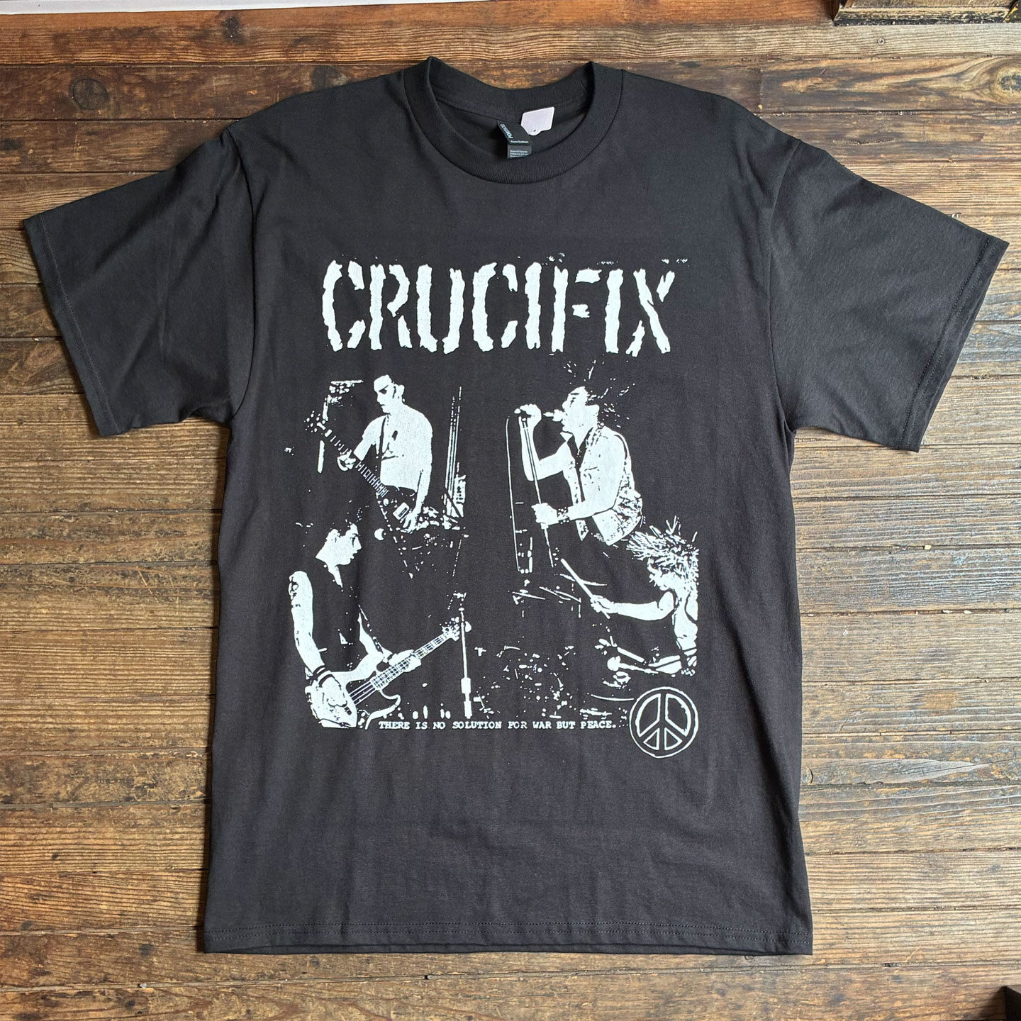 CRUCIFIX Tシャツ There Is No Solution For War But Peace...