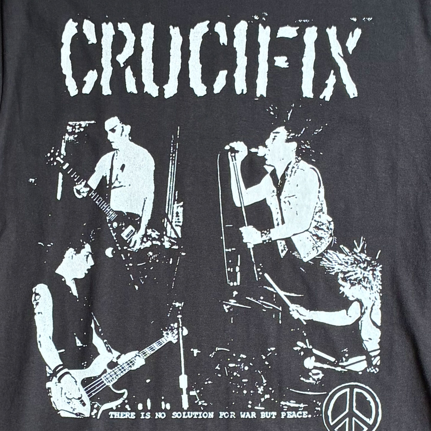CRUCIFIX Tシャツ There Is No Solution For War But Peace...