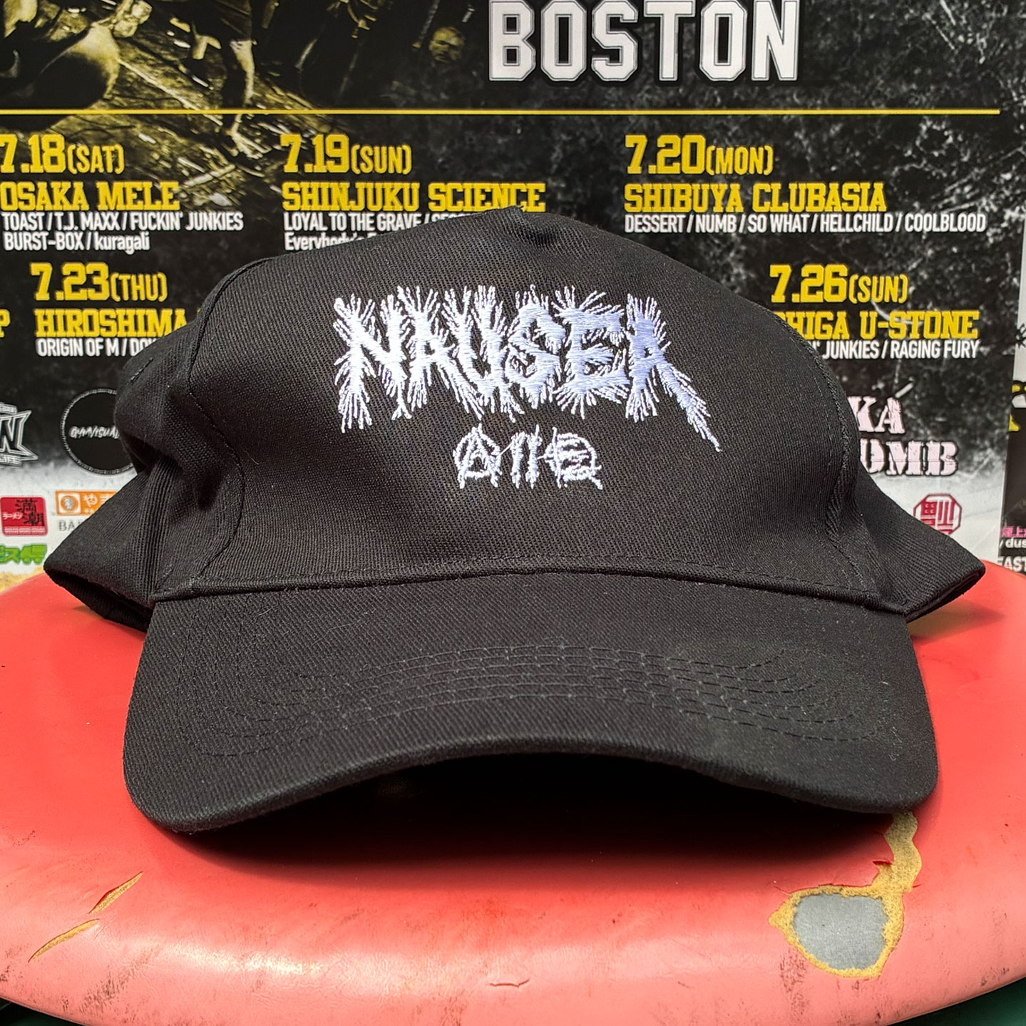 NAUSEA CAP LOGO