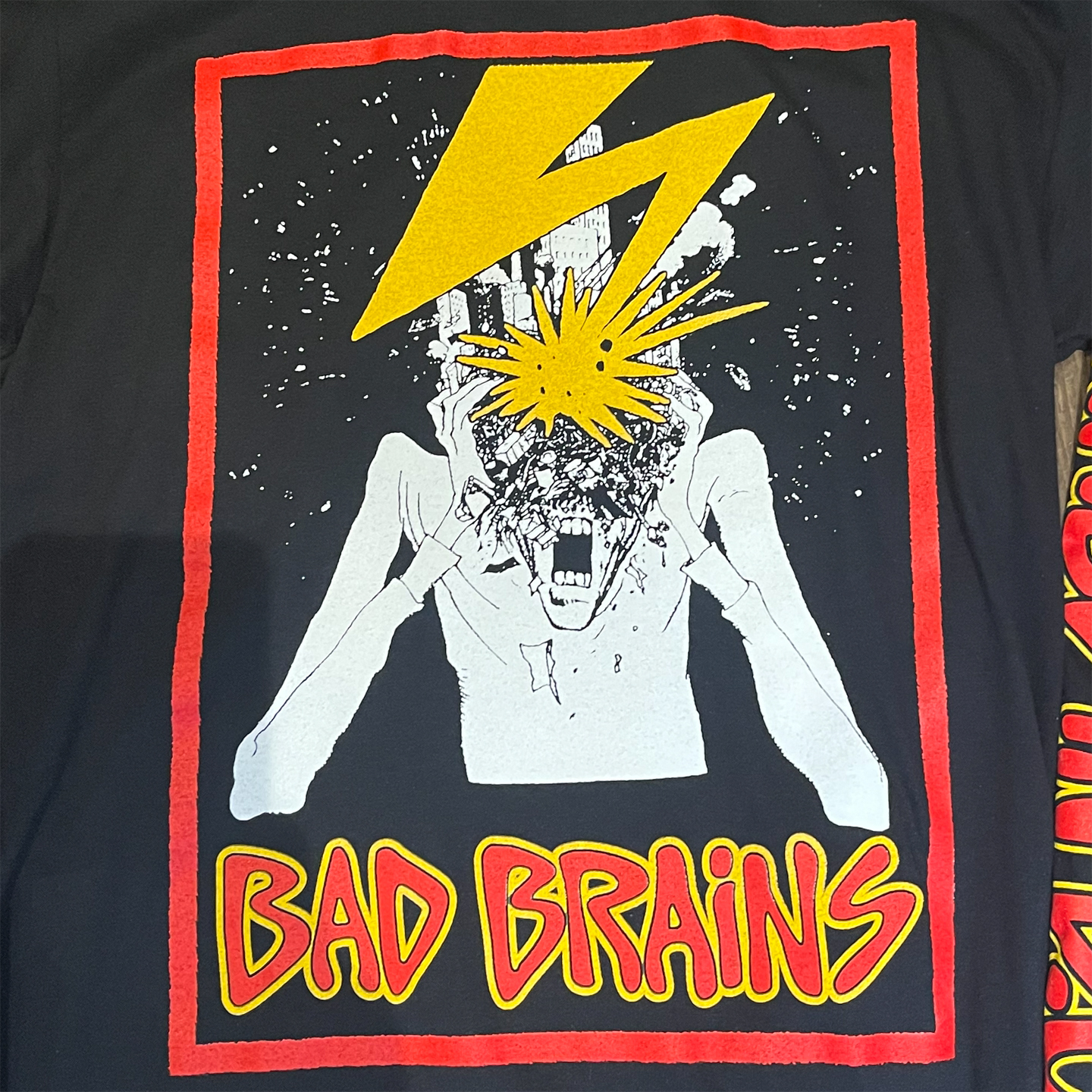 BAD BRAINS ロングスリーブTシャツ BANNED