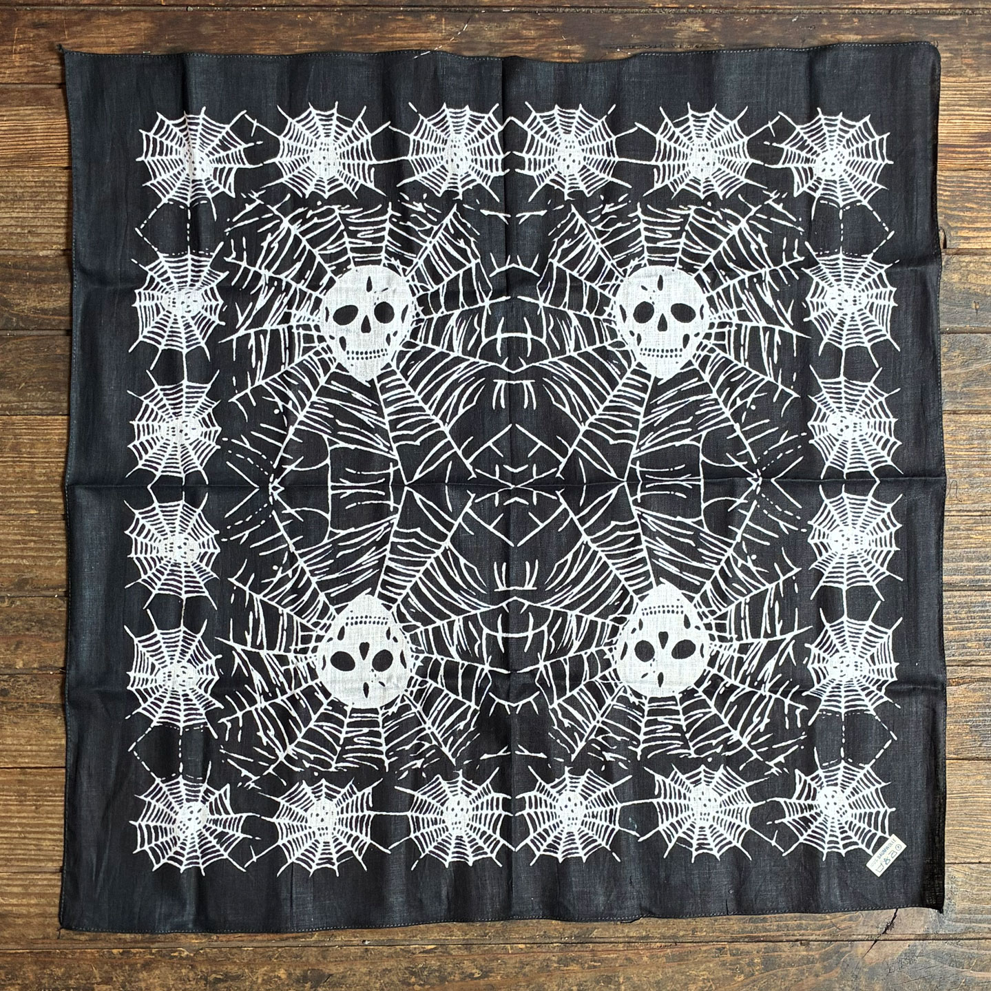 バンダナ SKULL and SPIDER
