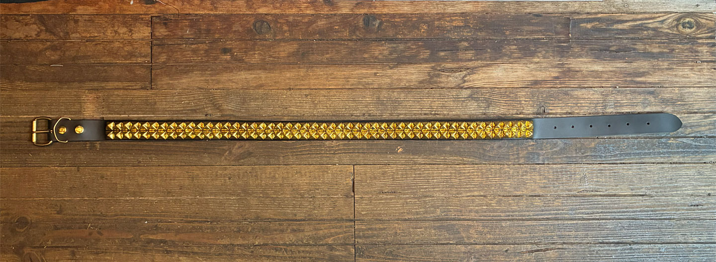 2ROW ピラミッド ベルト GOLD 2