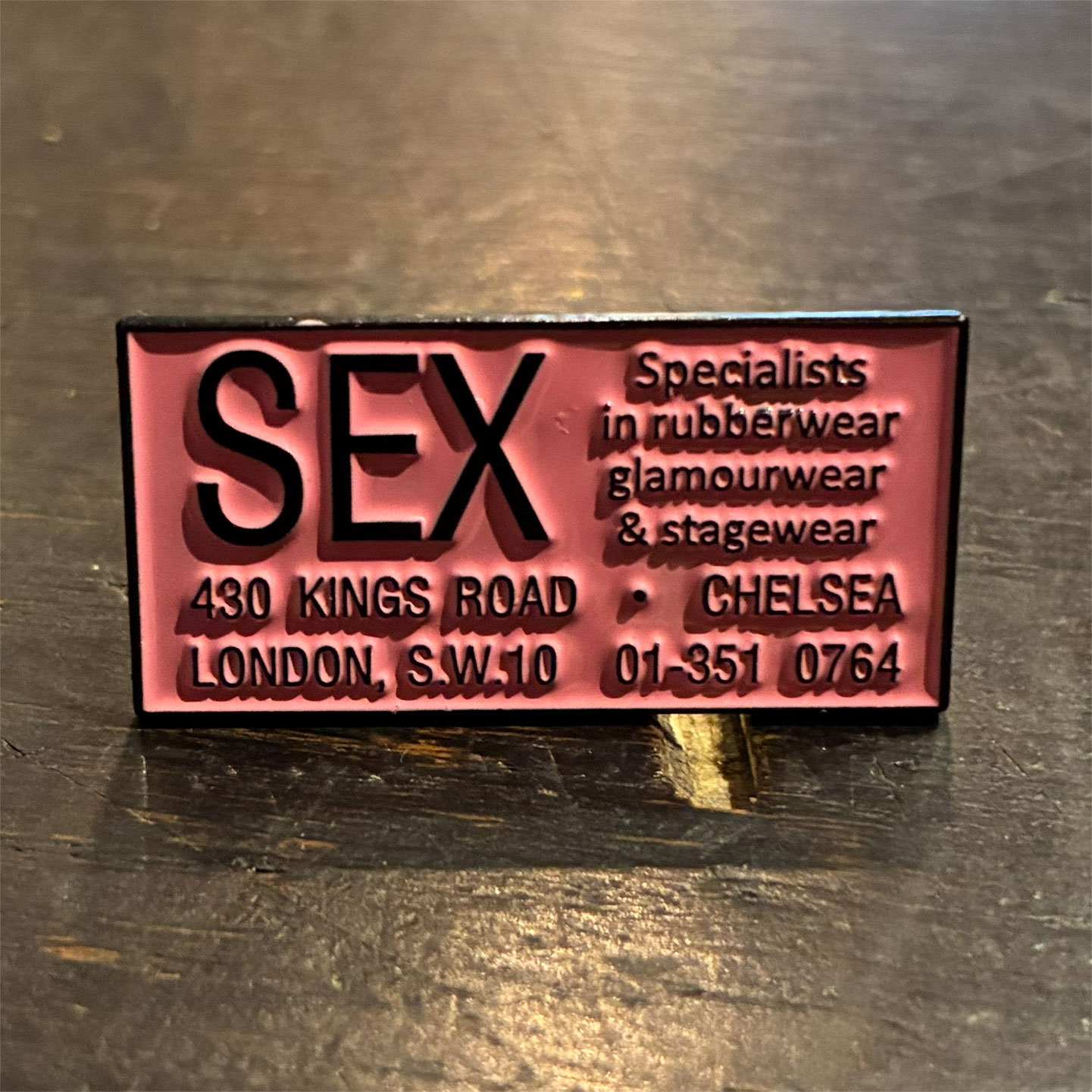SEX (boutique) ピンバッジ