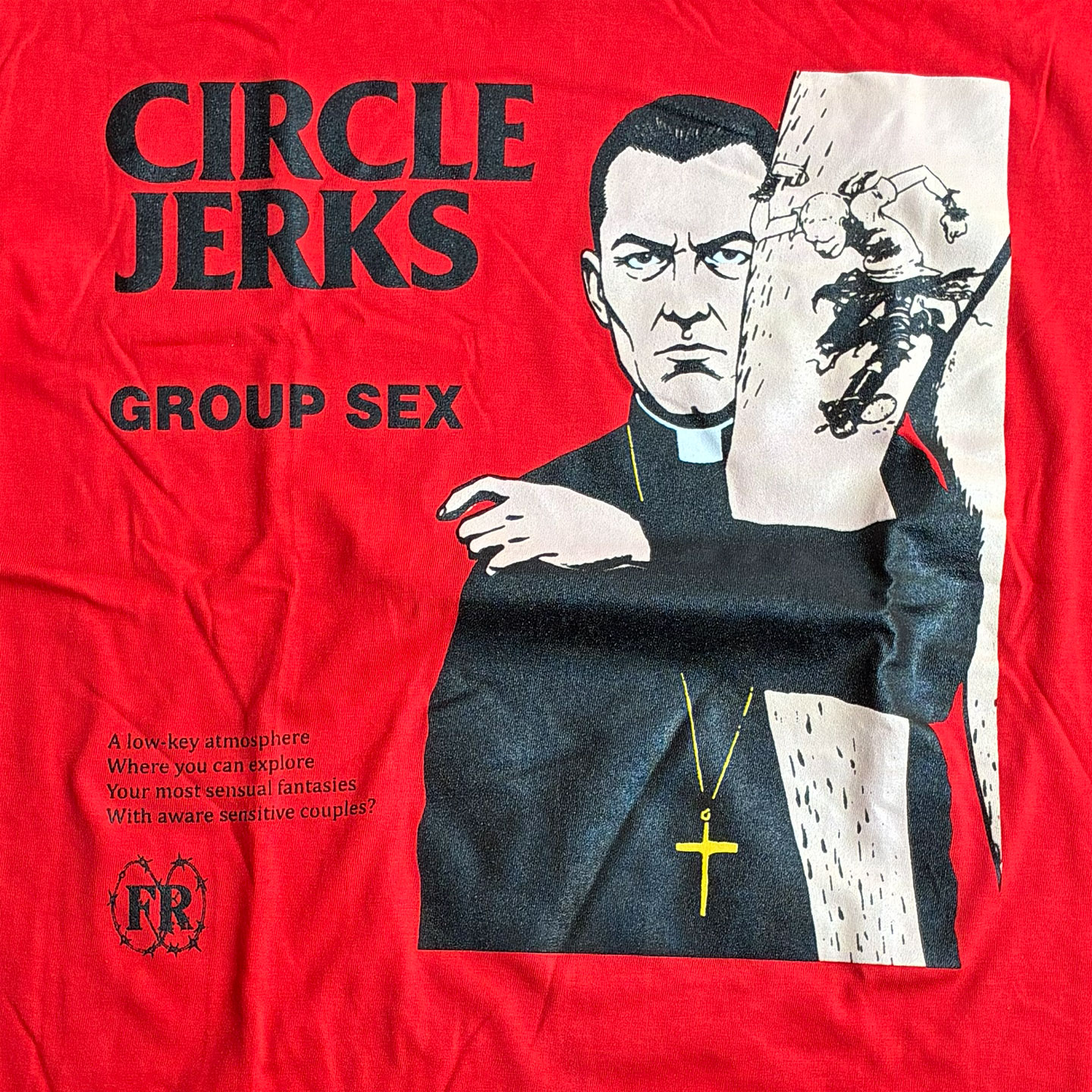 CIRCLE JERKS Tシャツ GROUP SEX