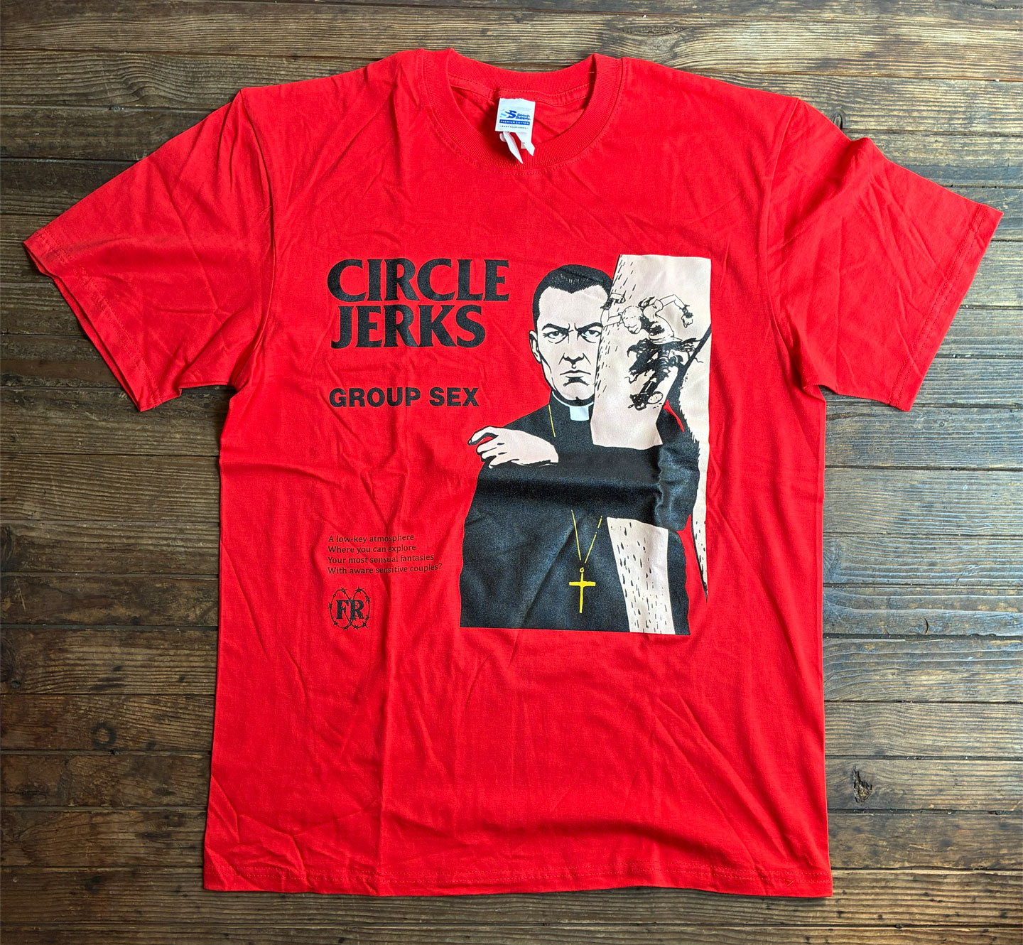 CIRCLE JERKS Tシャツ GROUP SEX