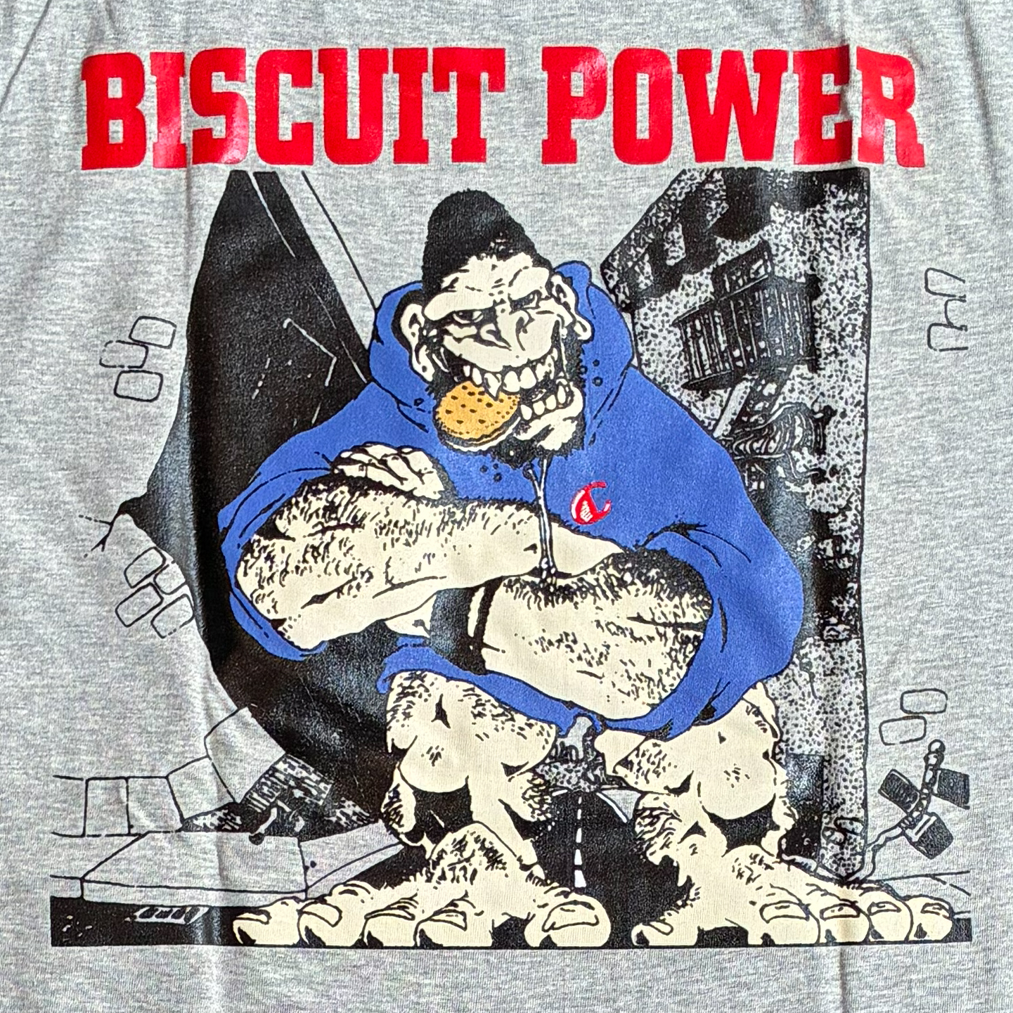 GORILLA BISCUITS Tシャツ BISCUIT POWER