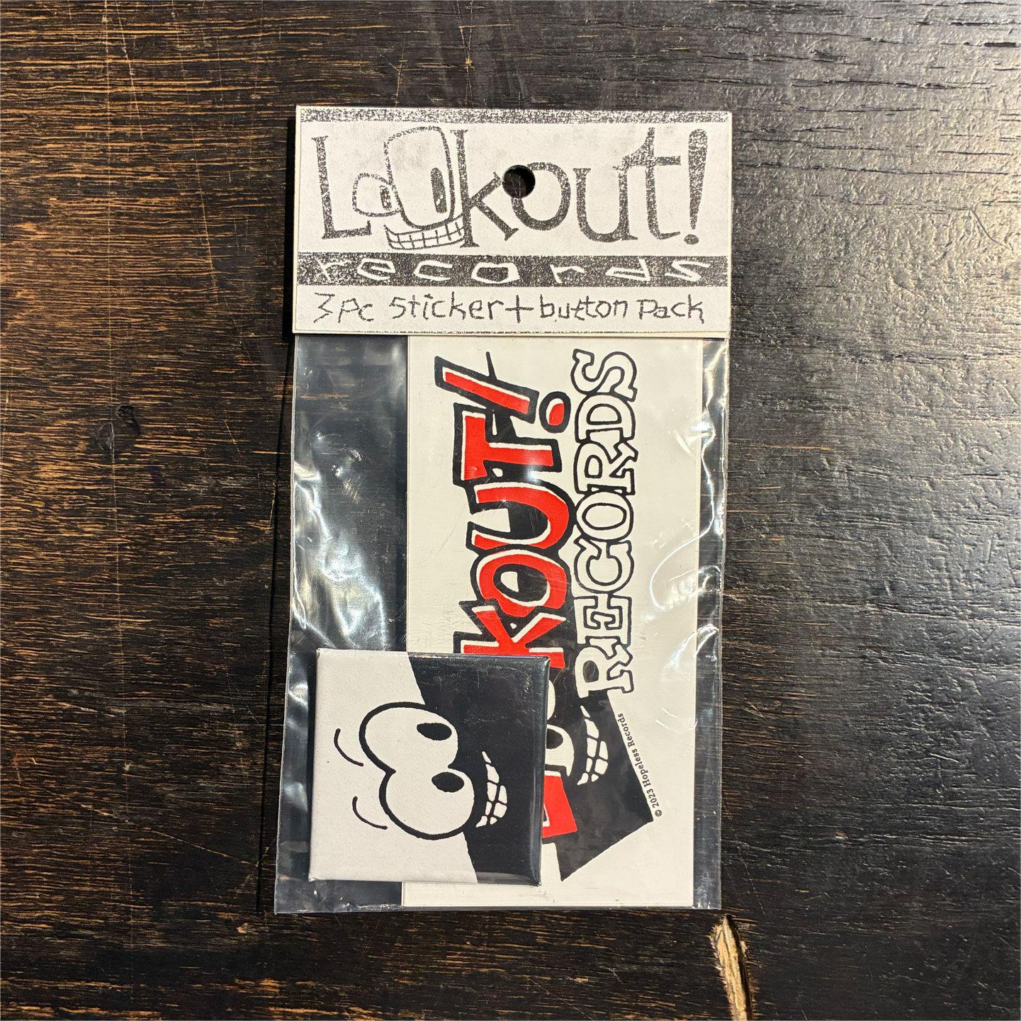 LOOKOUT! RECORDS バッジステッカーPACK オフィシャル！