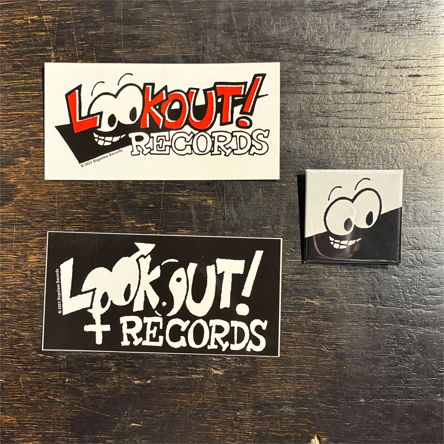 LOOKOUT! RECORDS バッジステッカーPACK オフィシャル！