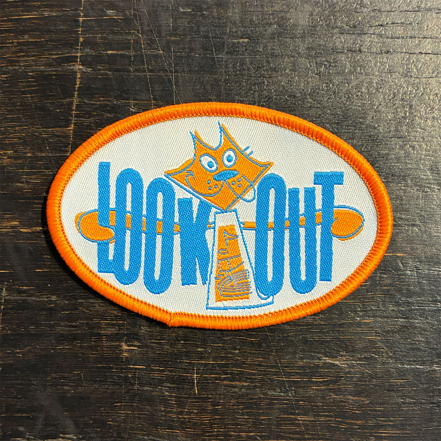 LOOKOUT! RECORDS 刺繍ワッペン LOGO