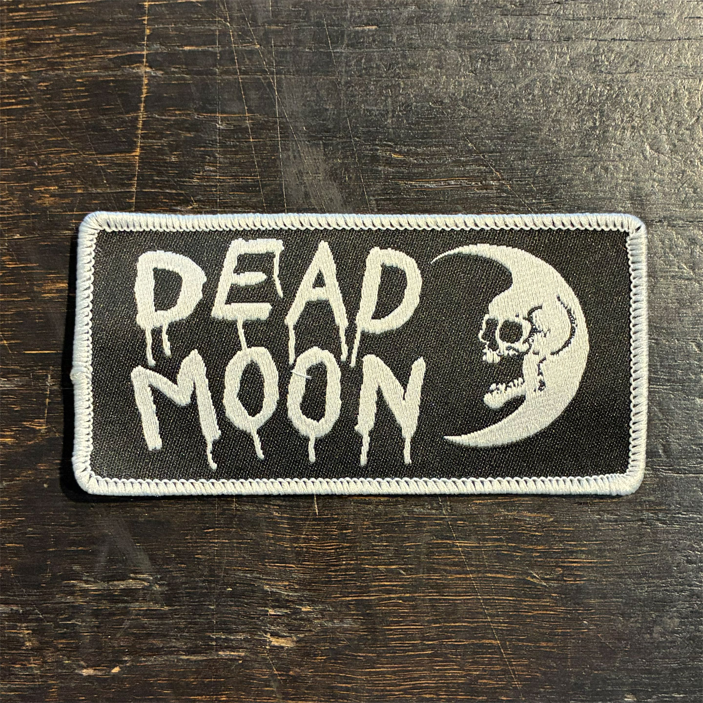 DEAD MOON 刺繍ワッペン LOGO