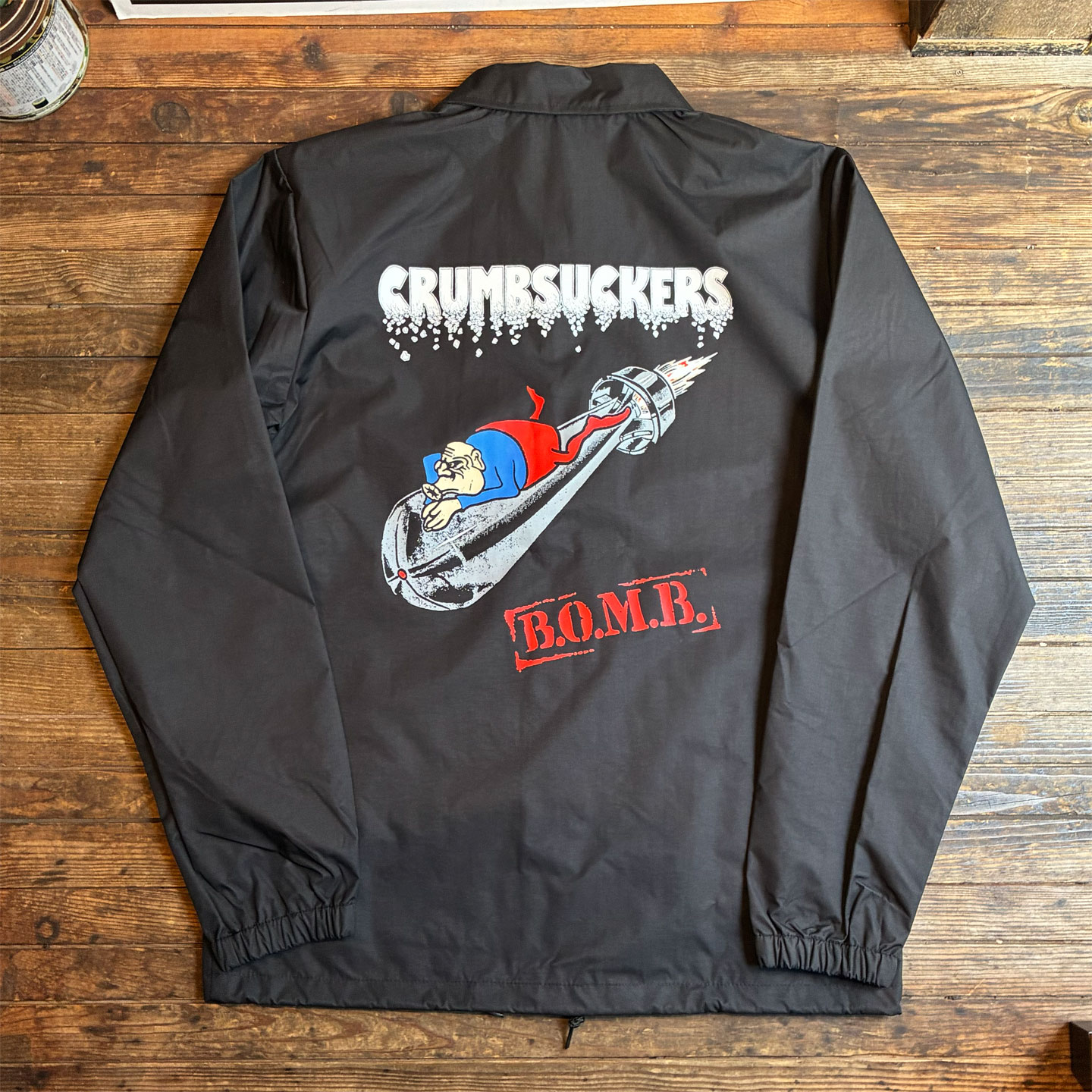 CRUMBSUCKERS コーチジャケット B.O.M.B.