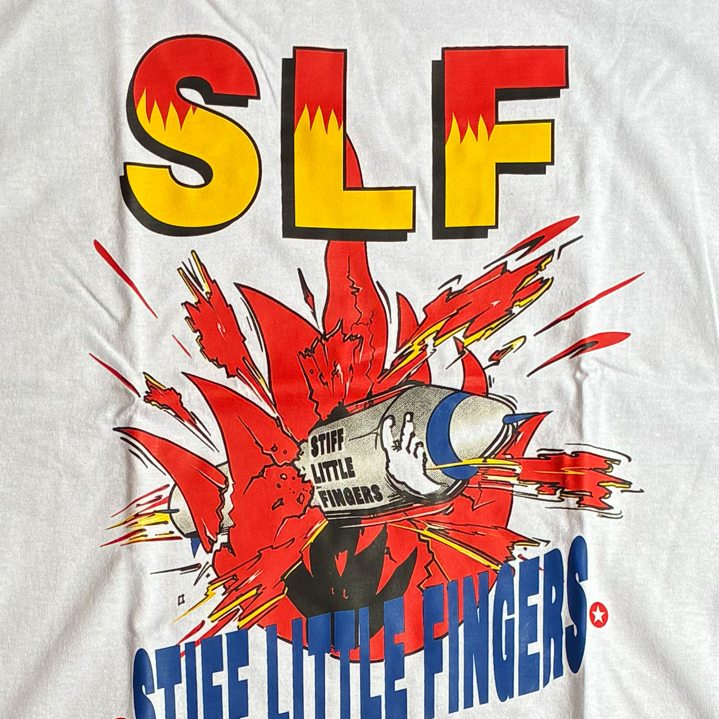 STIFF LITTLE FINGERS Tシャツ ROCKET