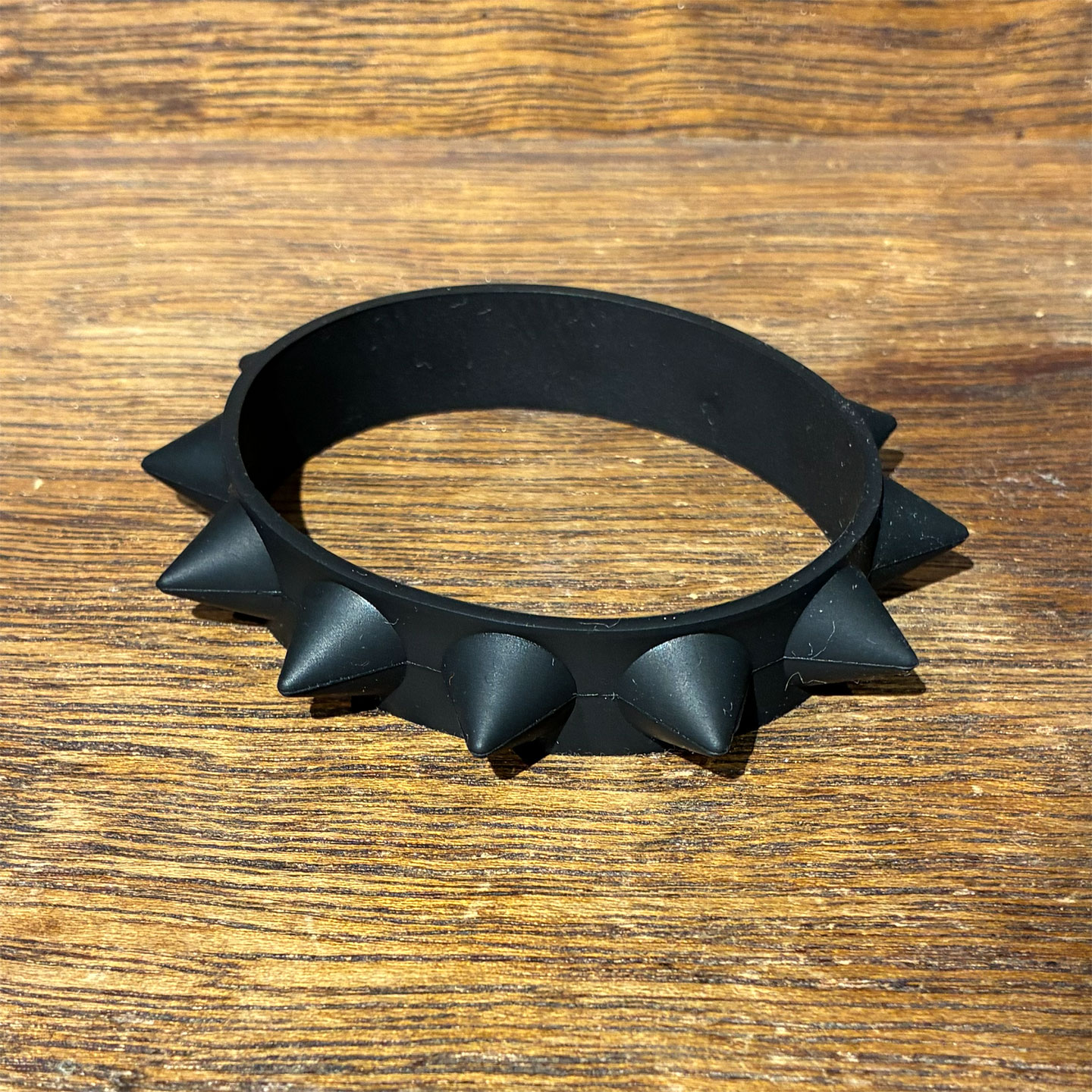 ラバーリストバンド BLACK