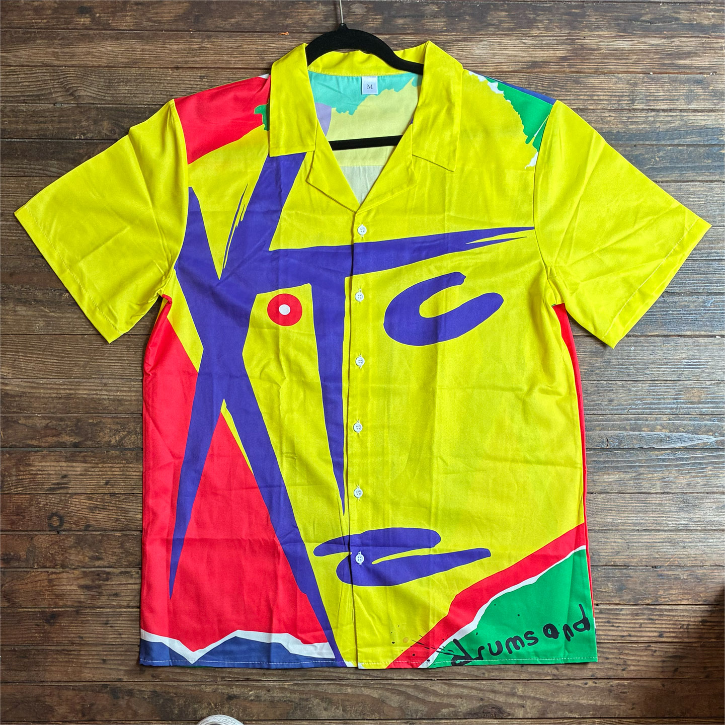 XTC アロハシャツ  Drums And Wires