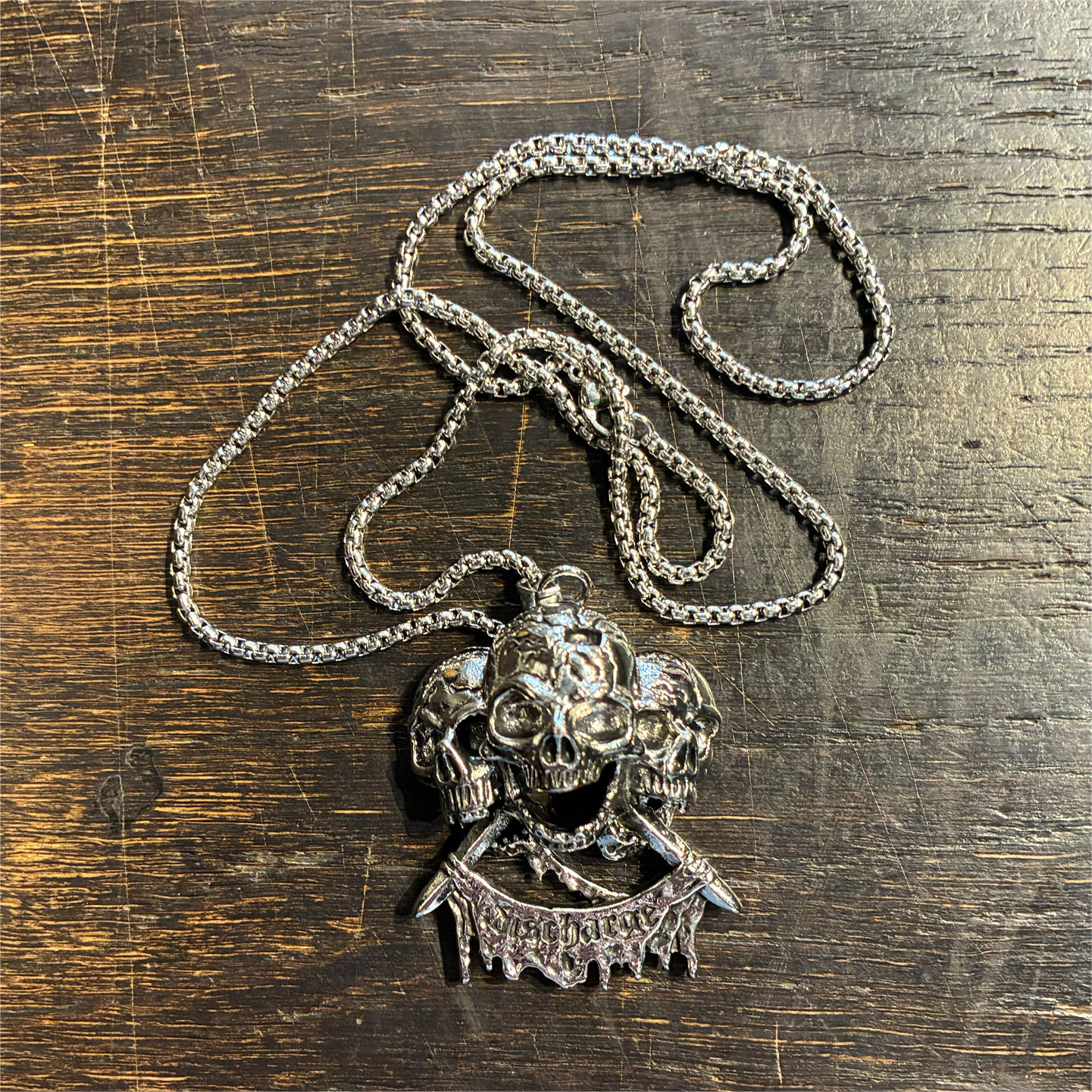 DISCHARGE ネックレス SKULL