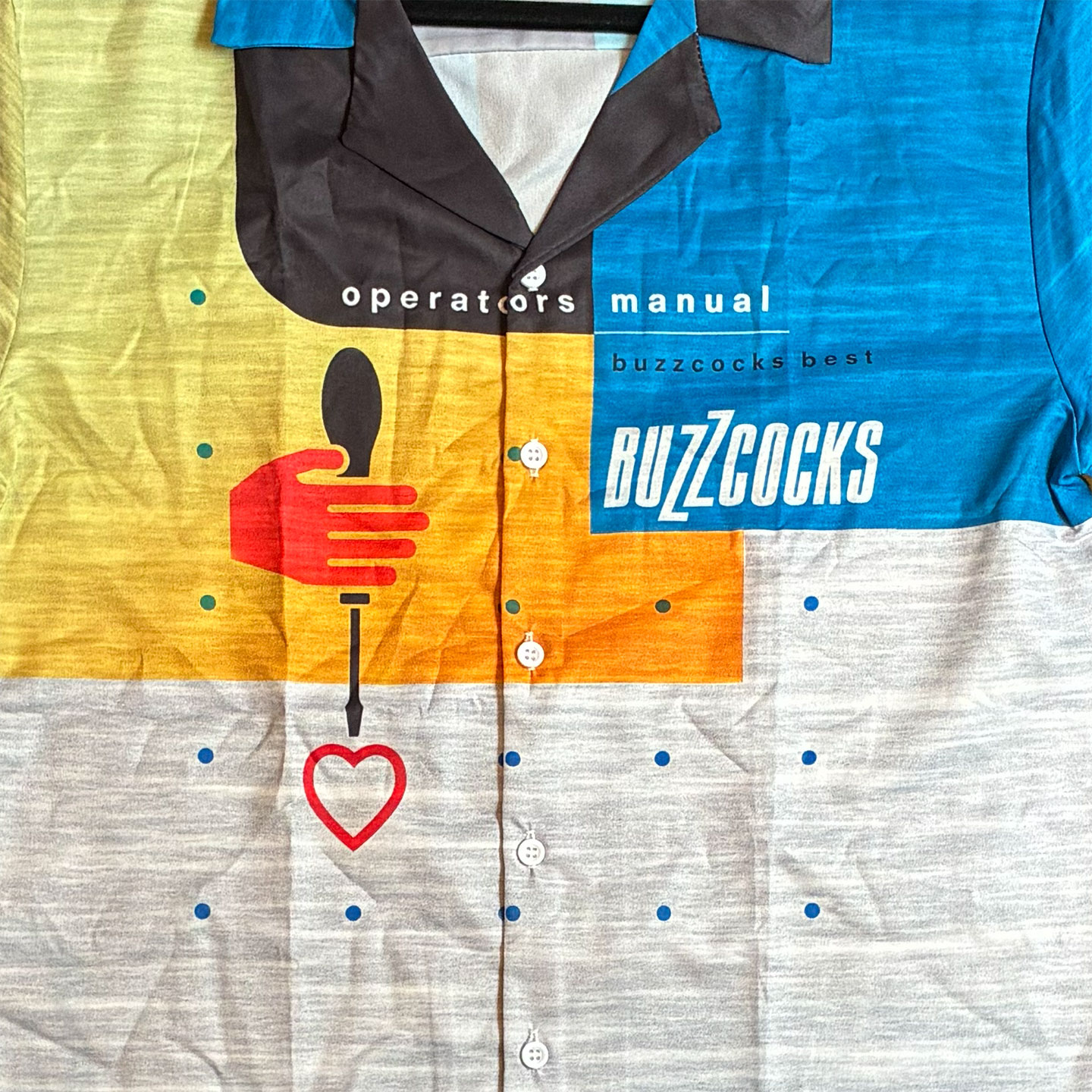 BUZZCOCKS アロハシャツ Operator's Manual