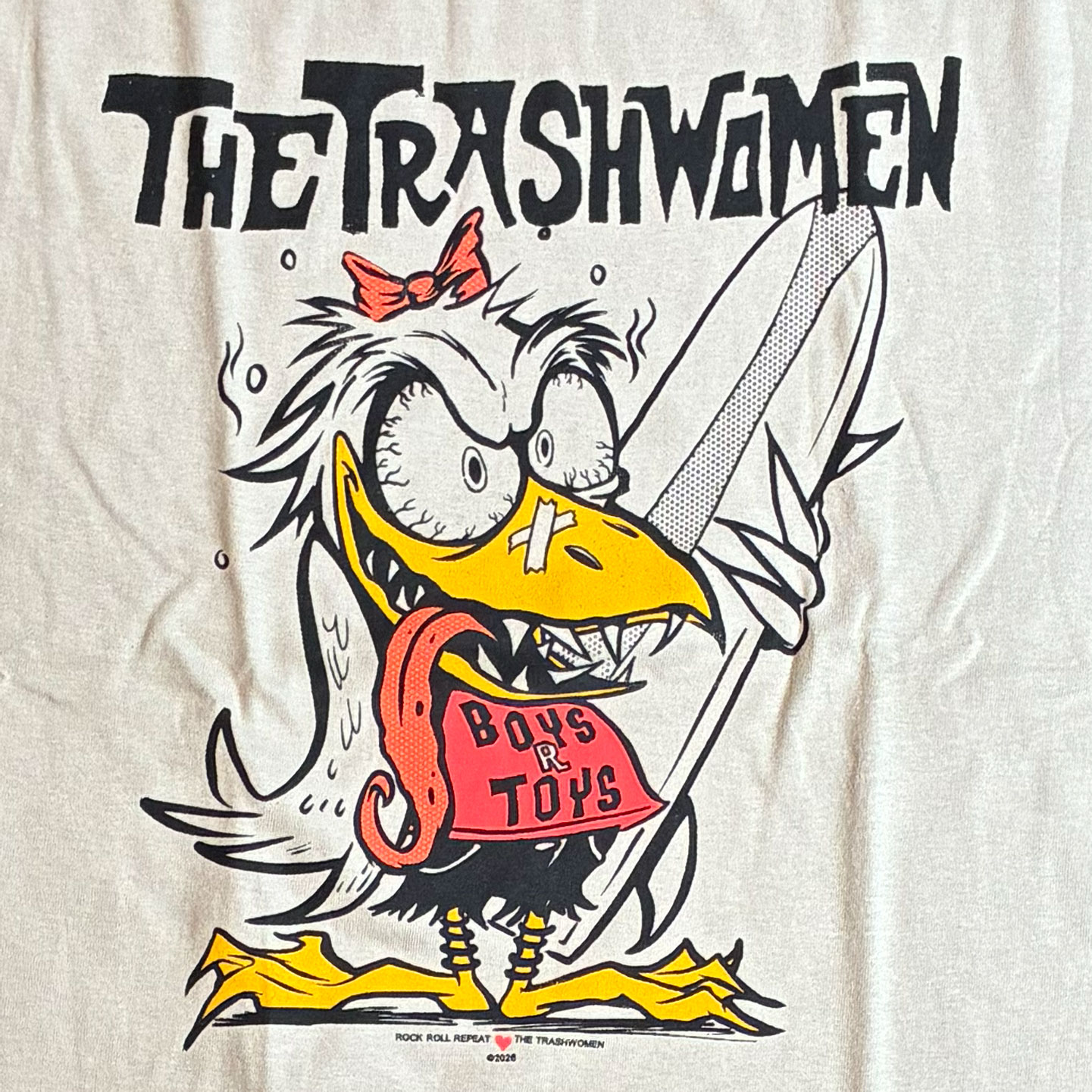 THE TRASHWOMEN Tシャツ Boys Are Toys オフィシャル！